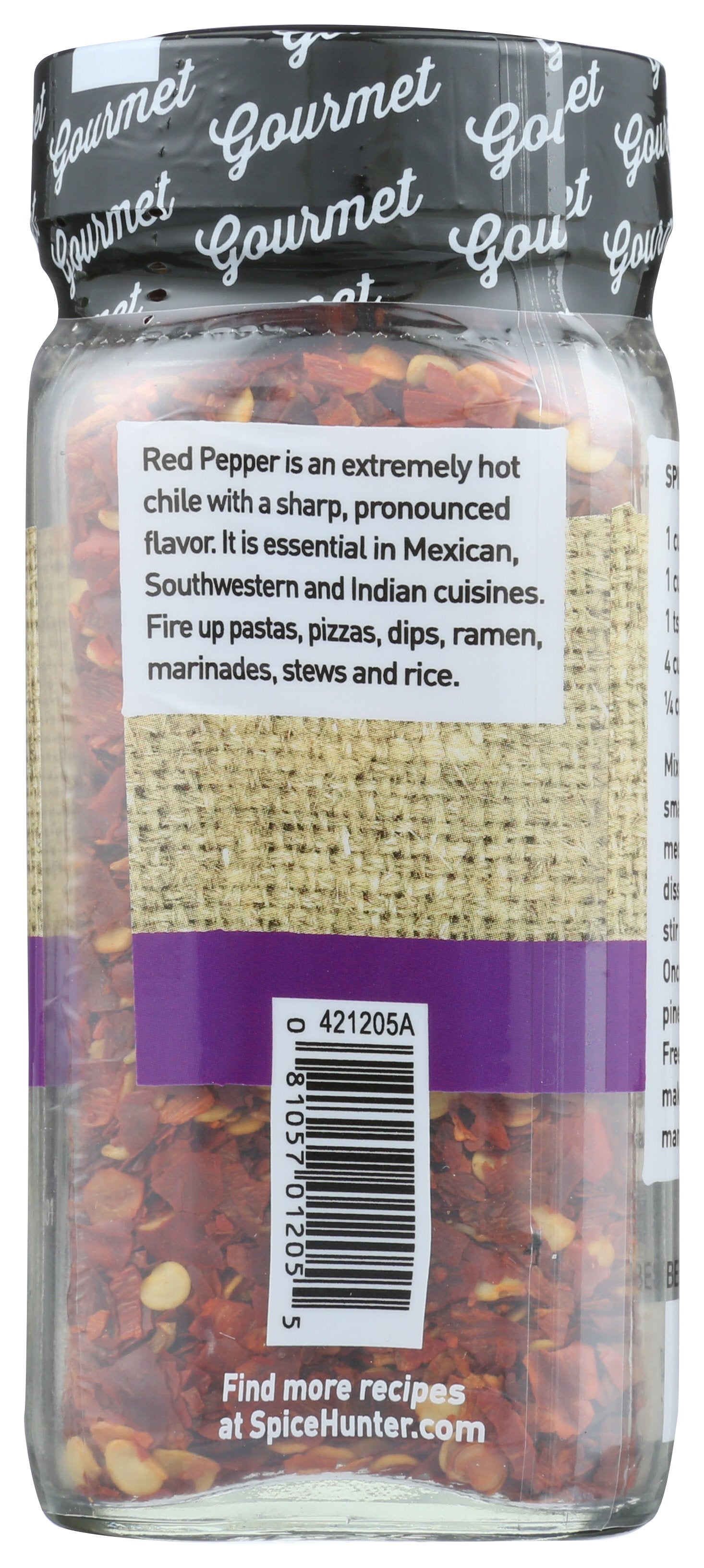 SPICE HUNTER CHILE PPR RED CRSHD NEW M - Case of 6
