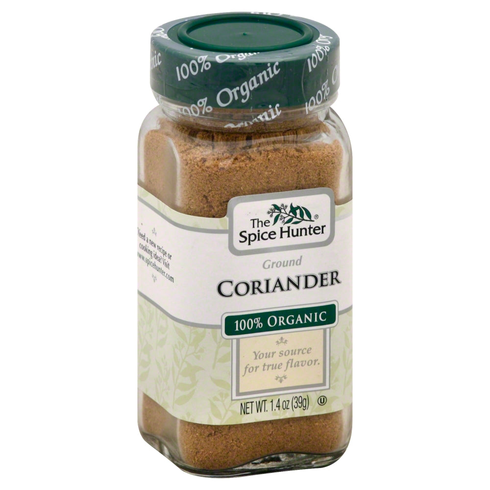 Spice Hunter Coriander Ground Organic - Pack of 3 - 1.4  OZ
