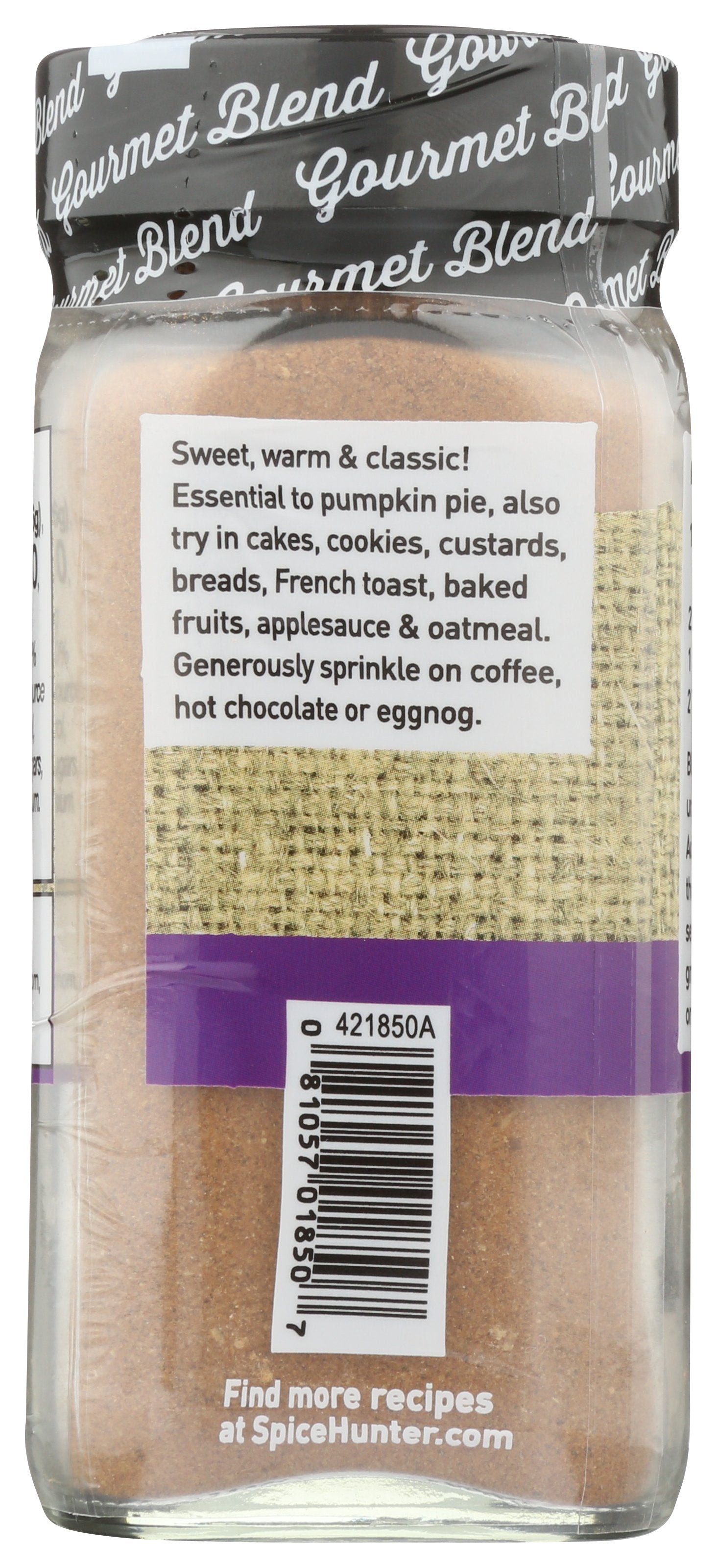 SPICE HUNTER SPICE PUMPKIN PIE - Case of 6