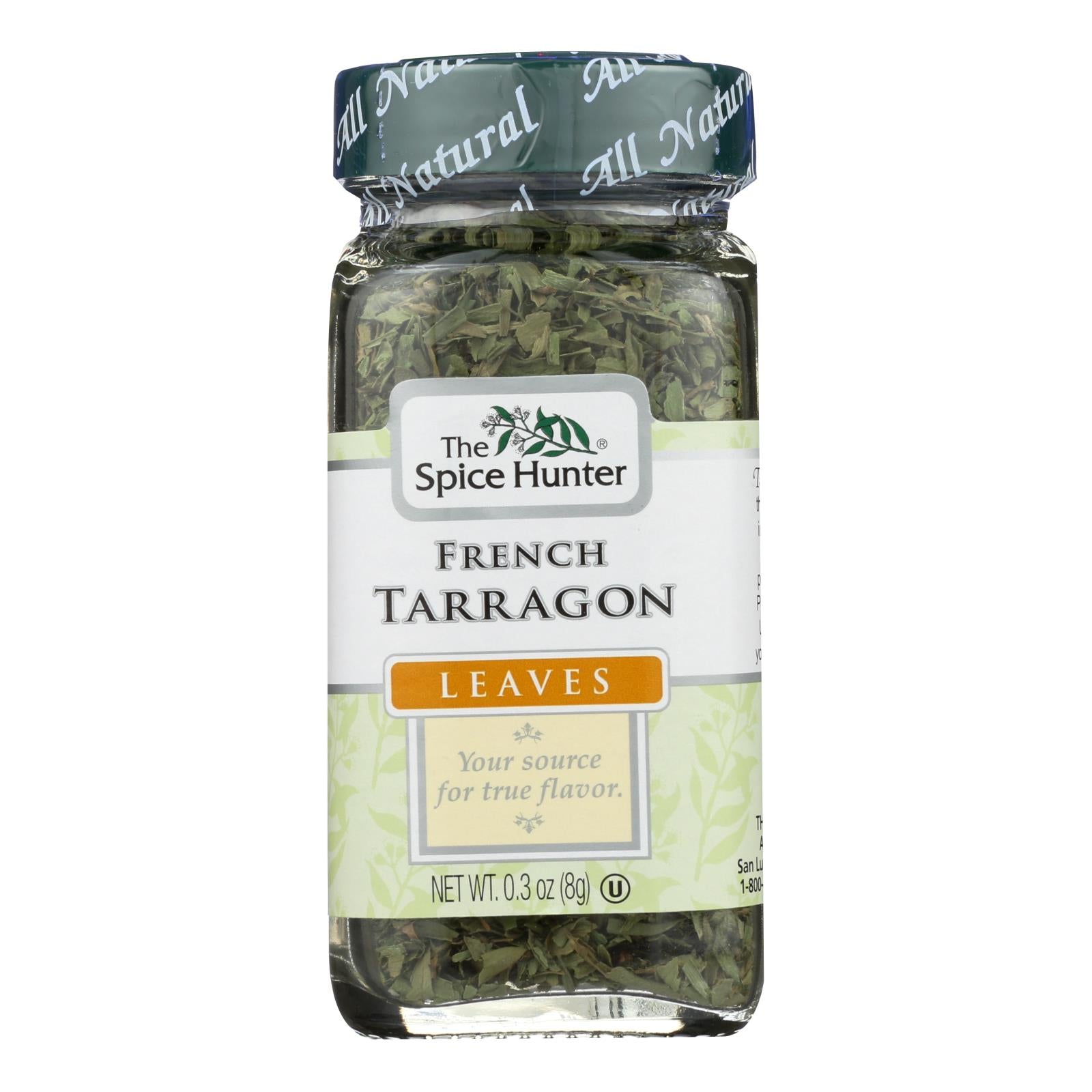 The Spice Hunter French Tarragon Leaves  - Case of 6 - .30 OZ