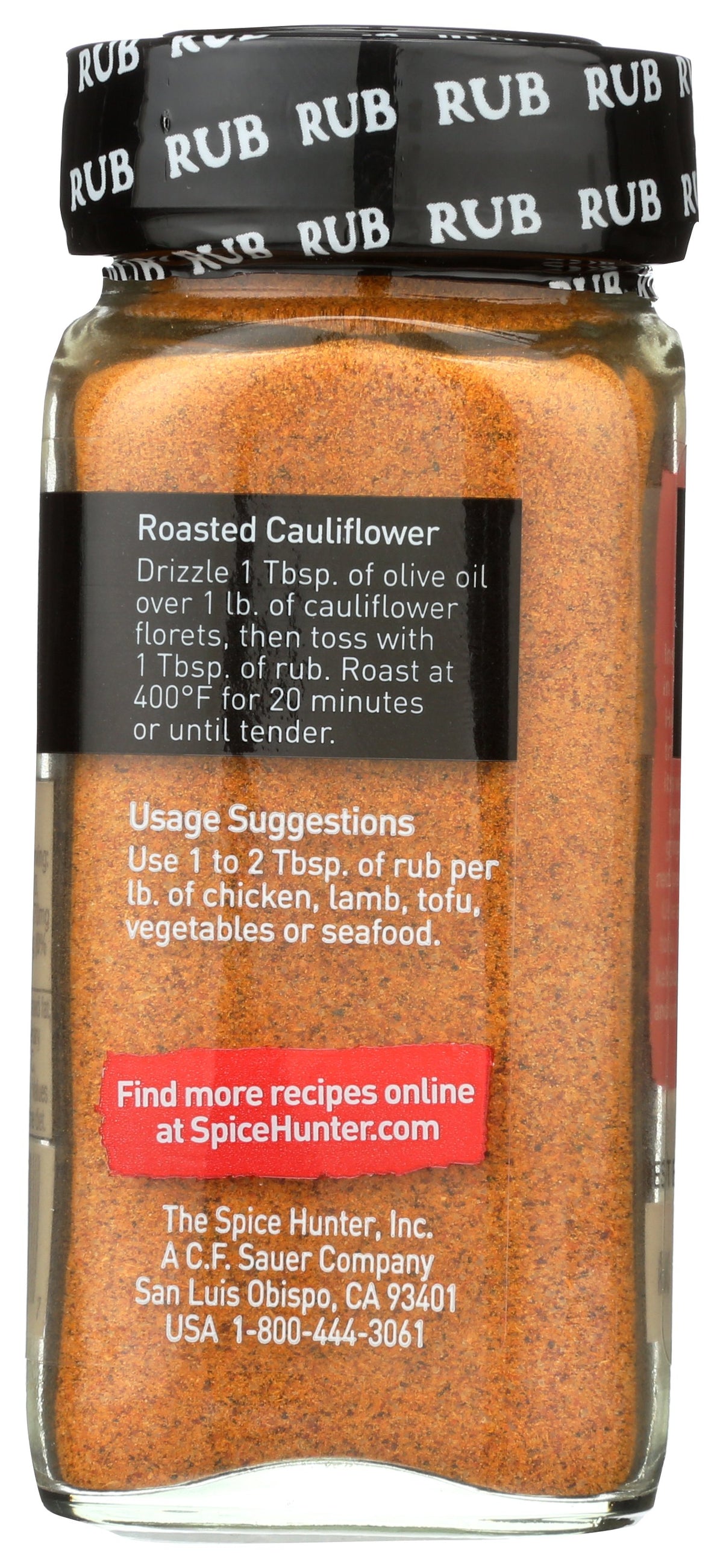 SPICE HUNTER RUB TANDOORI GLBL FSN - Case of 3