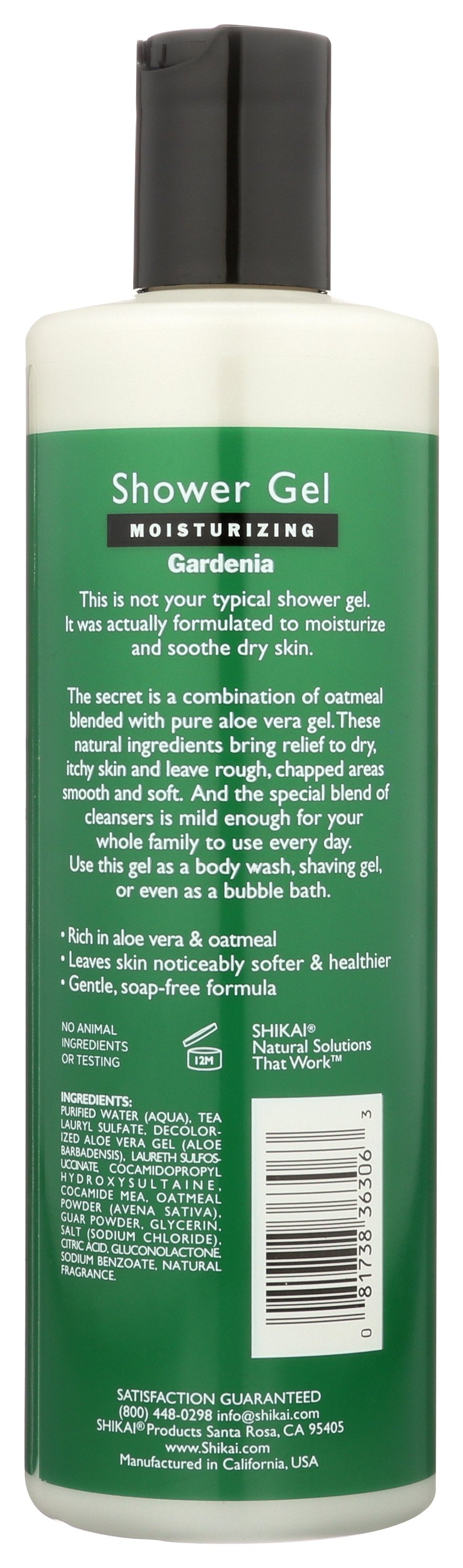 SHIKAI SHOWER GEL GARDENIA - Case of 3