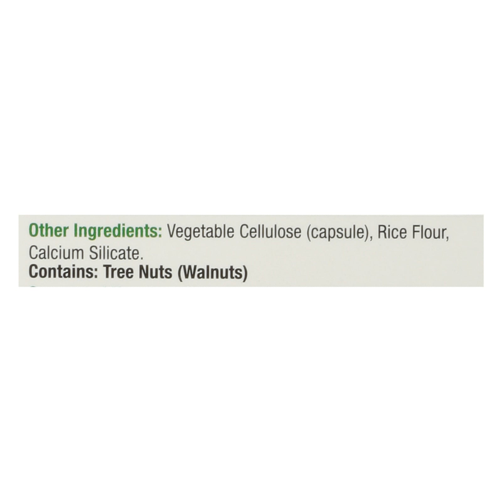 Nature's Answer Black Walnut Complex, 90 Veg Capsules
