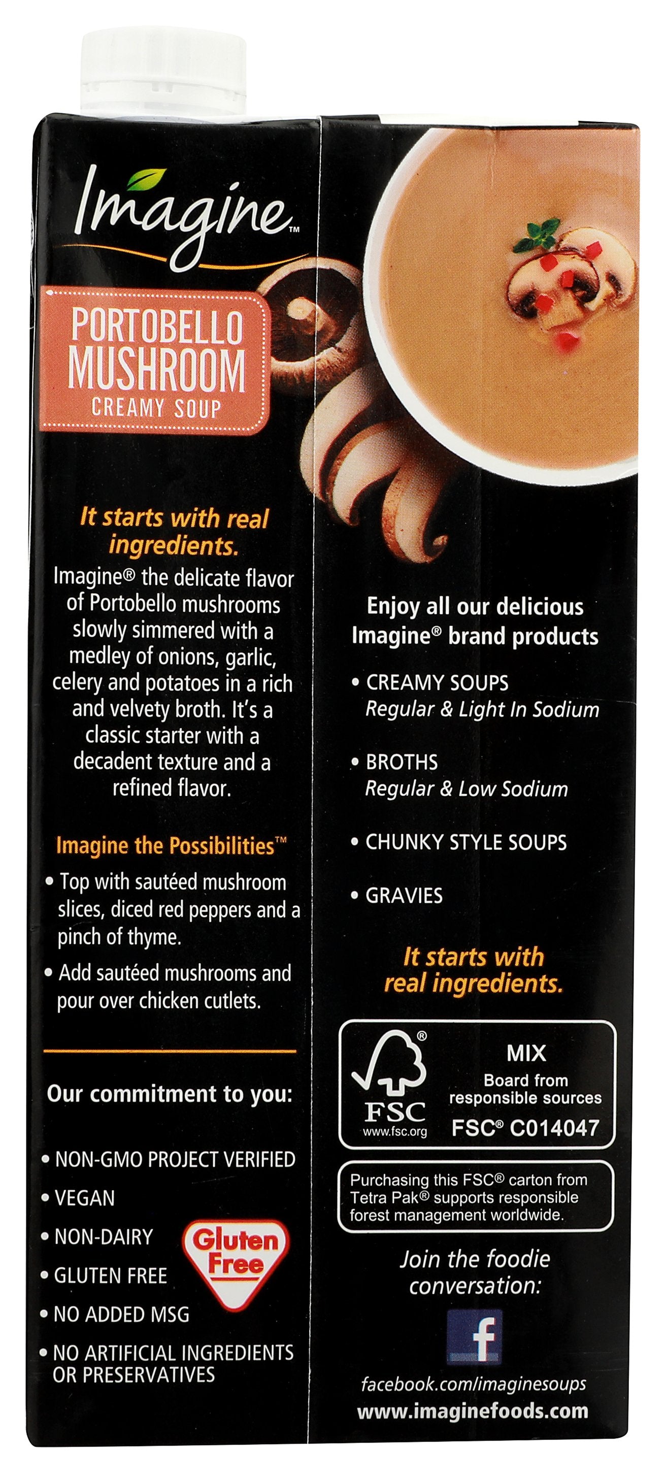 IMAGINE SOUP PORTO MUSHOM