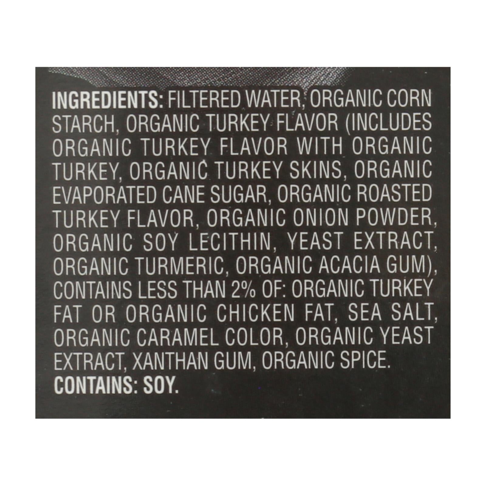 Imagine Foods Organic Roasted Turkey Gravy  - Case Of 12 - 13.5 Fz