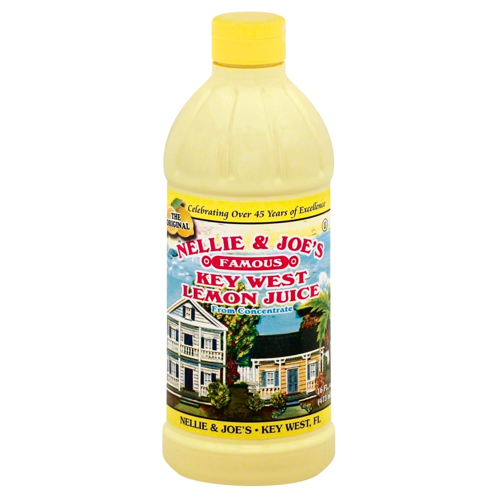 Nellie & Joes Juice Key West Lemon - Pack of 12 - 16 oz