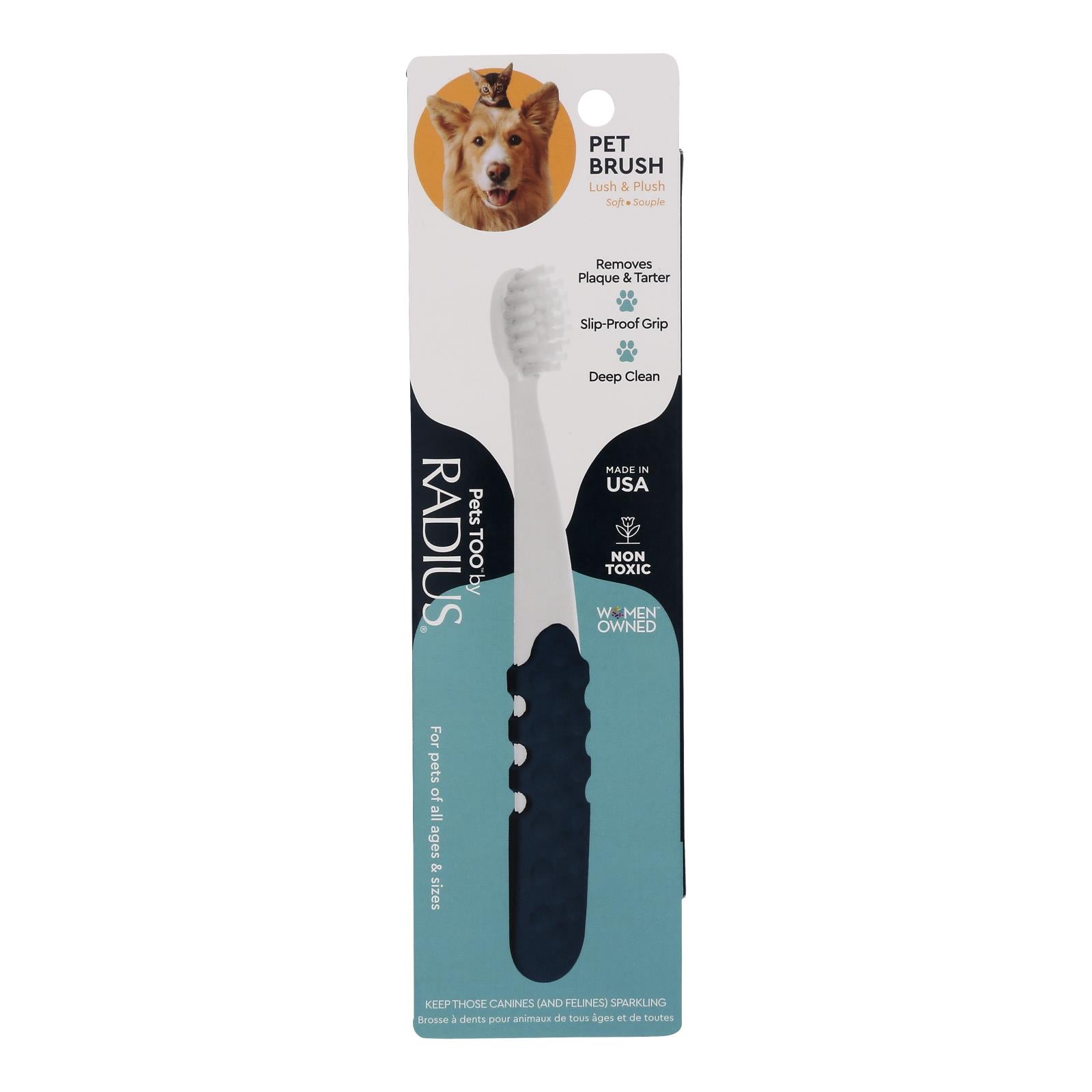 Radius - Tbrsh Pet Lush & Plush - Case of 6-CT