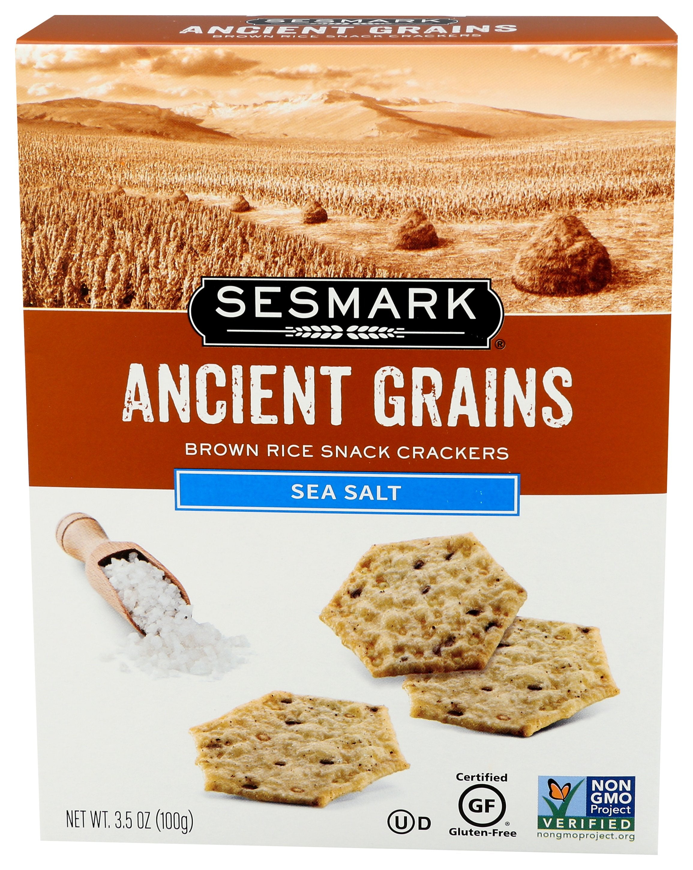 SESMARK CRACKER ANCNT GRN SEA SLT - Case of 6