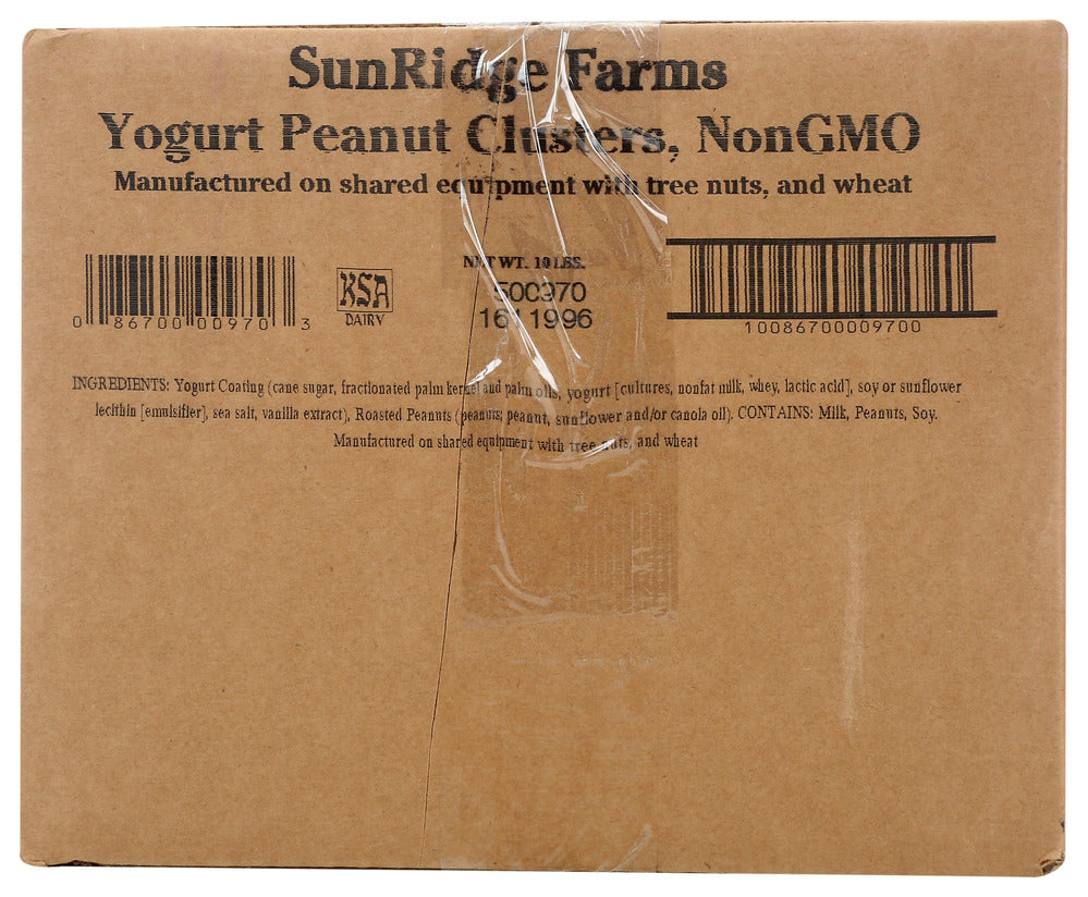 SunRidge Farms Yogurt Peanut Clusters 1 ea - Case of 1