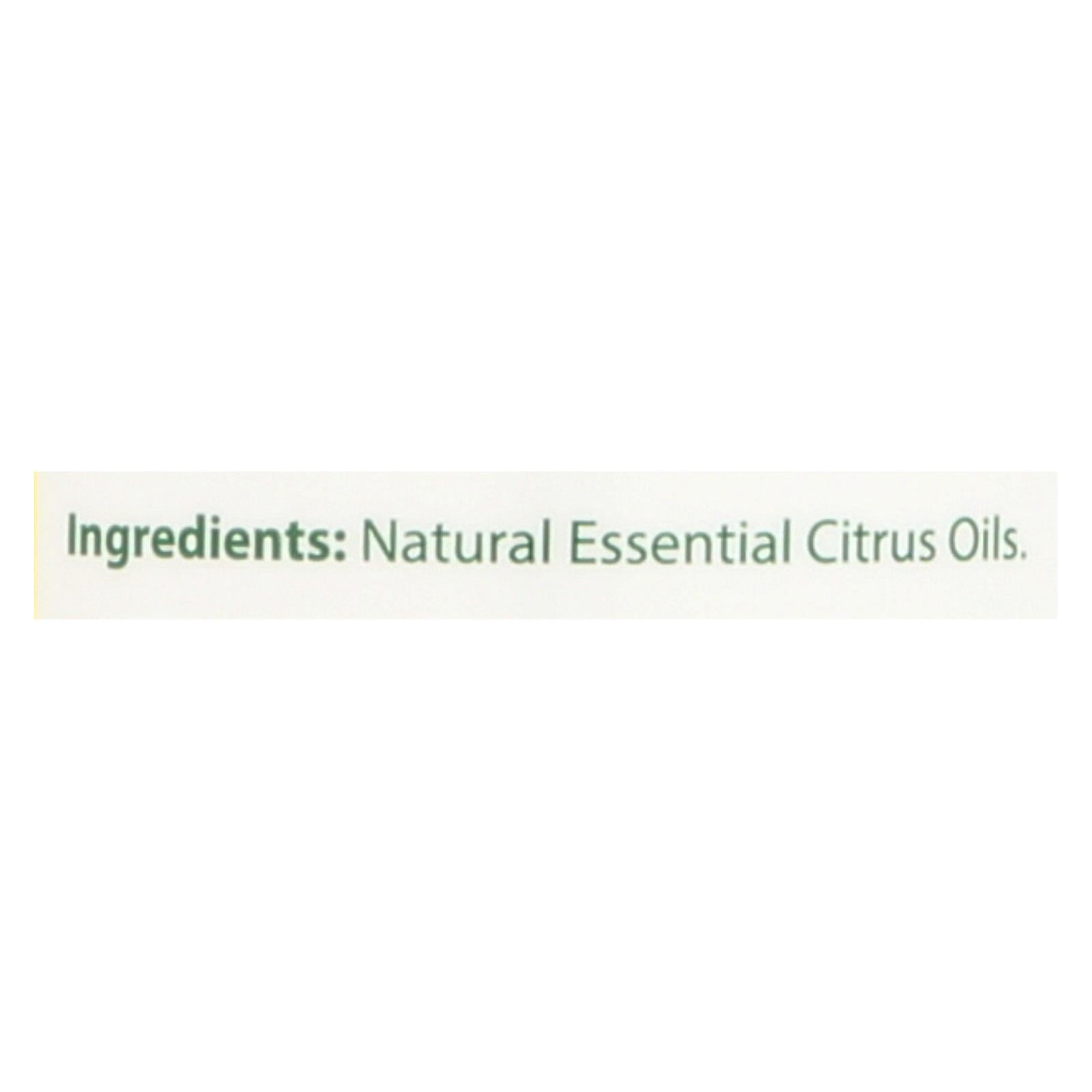 Citrus Magic Tropical Lemon Air Freshener-Non-Aerosol Spray - 3.5 oz - Case of 6