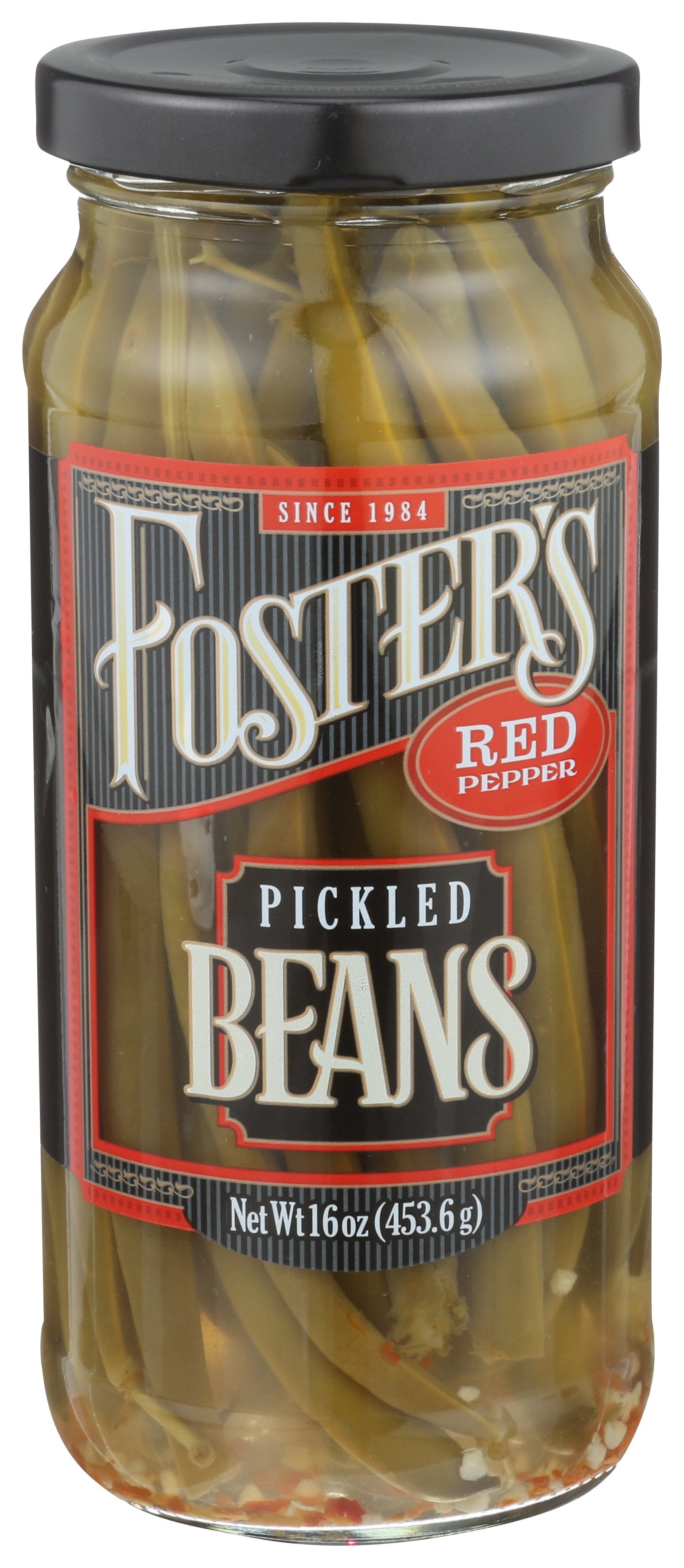 FOSTERS PICKLED PRODUCTS BEAN GREEN RED PEPPE - Case of 6
