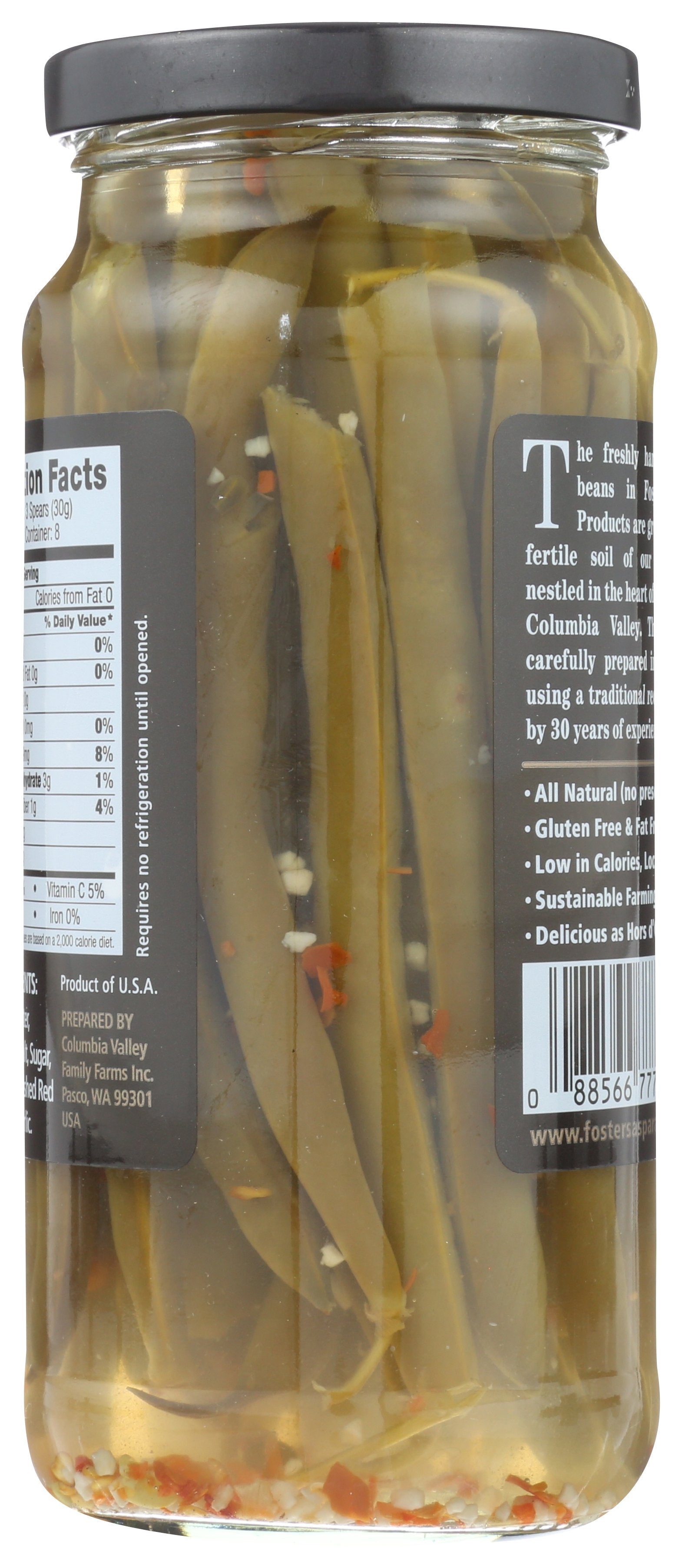 FOSTERS PICKLED PRODUCTS BEAN GREEN RED PEPPE - Case of 6