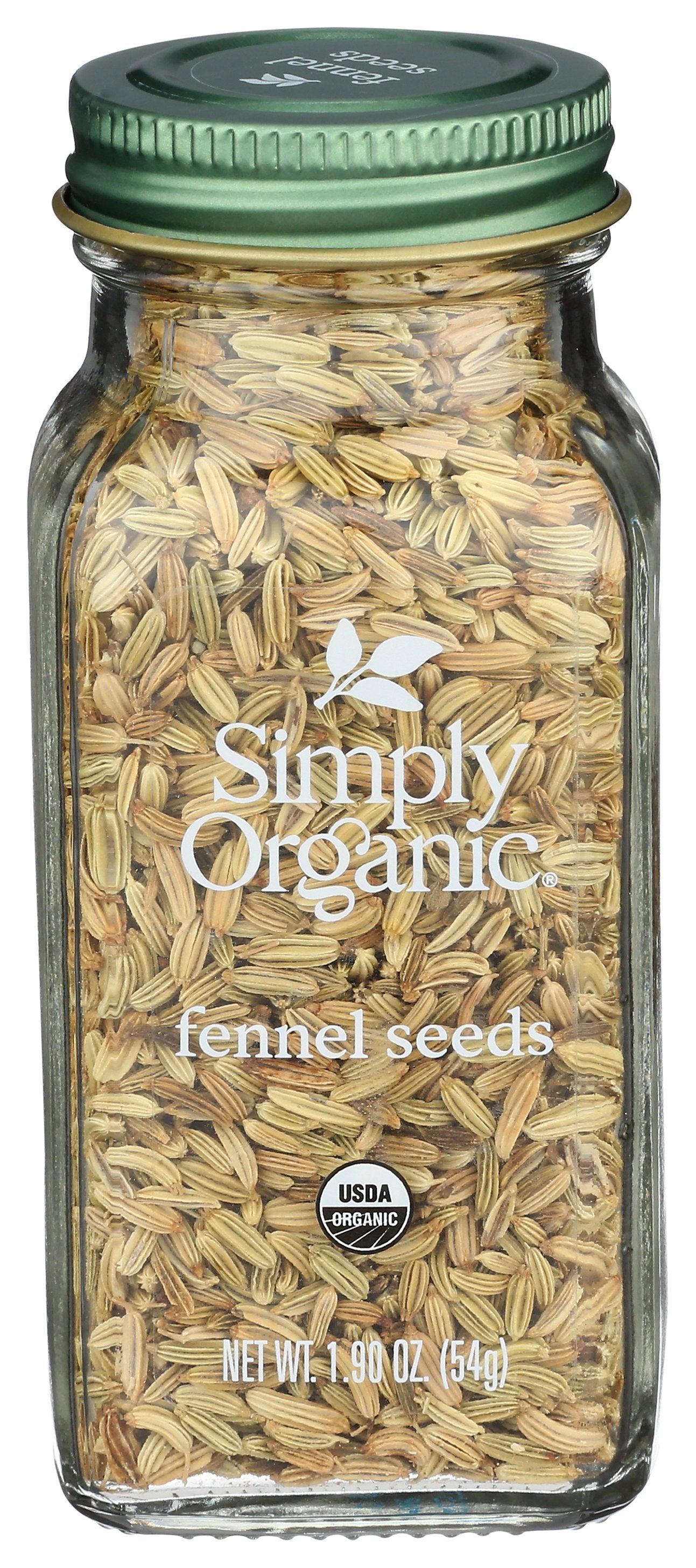 SIMPLY ORGANIC SSNNG FENNEL SEEDS BTTL - Case of 6