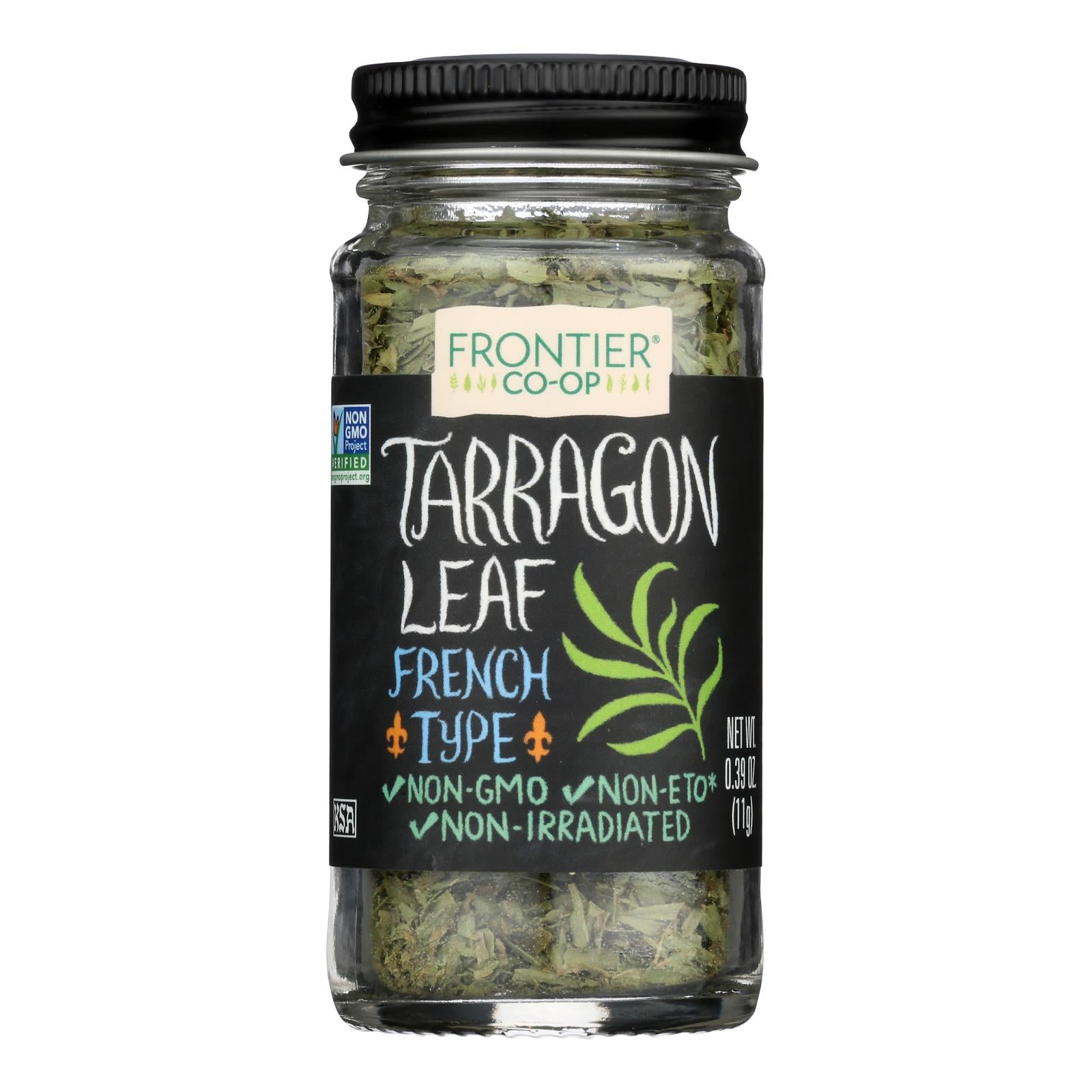 Frontier Herb Tarragon Leaf - Cut And Sifted - .39 Oz