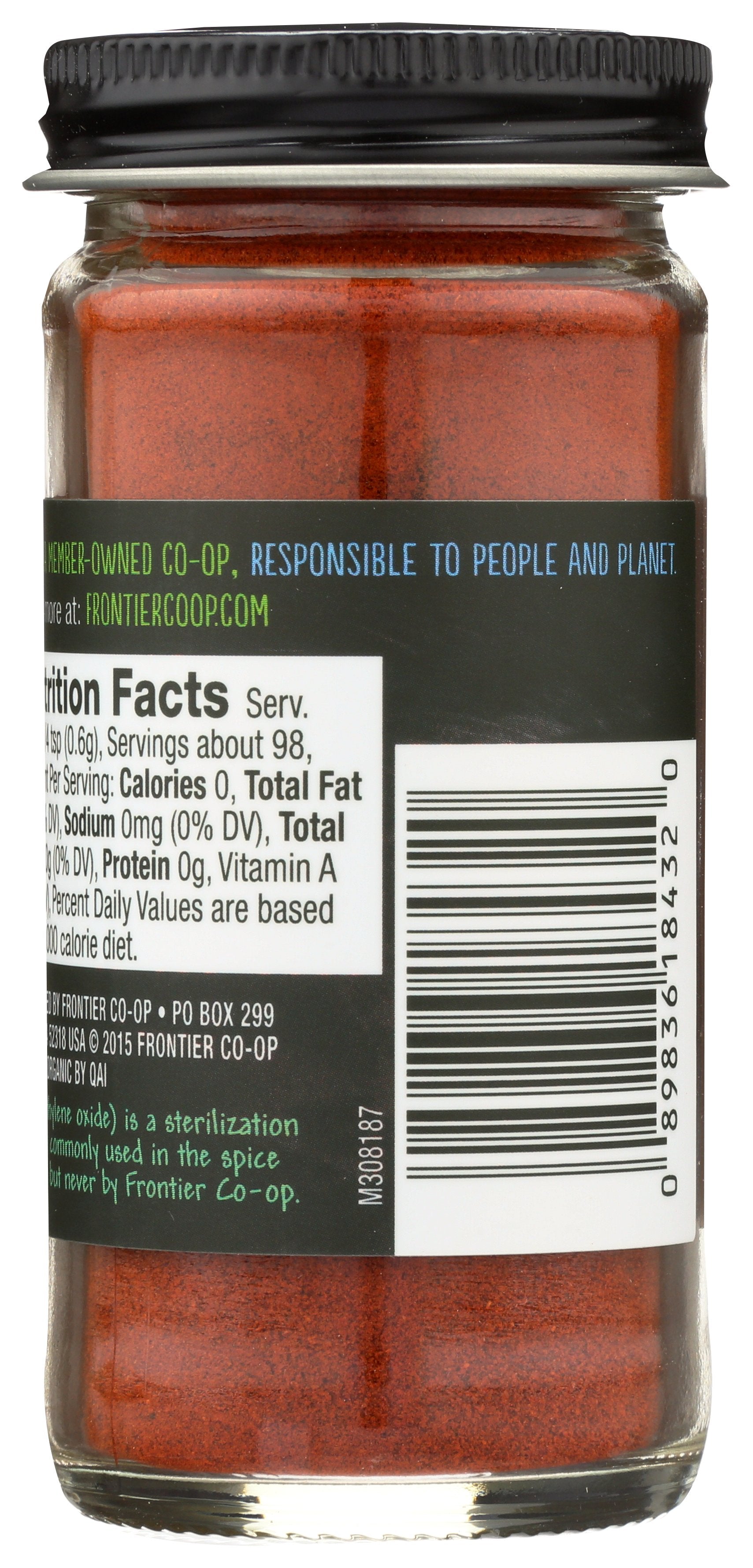 FRONTIER HERB BTL PAPRIKA GRND
