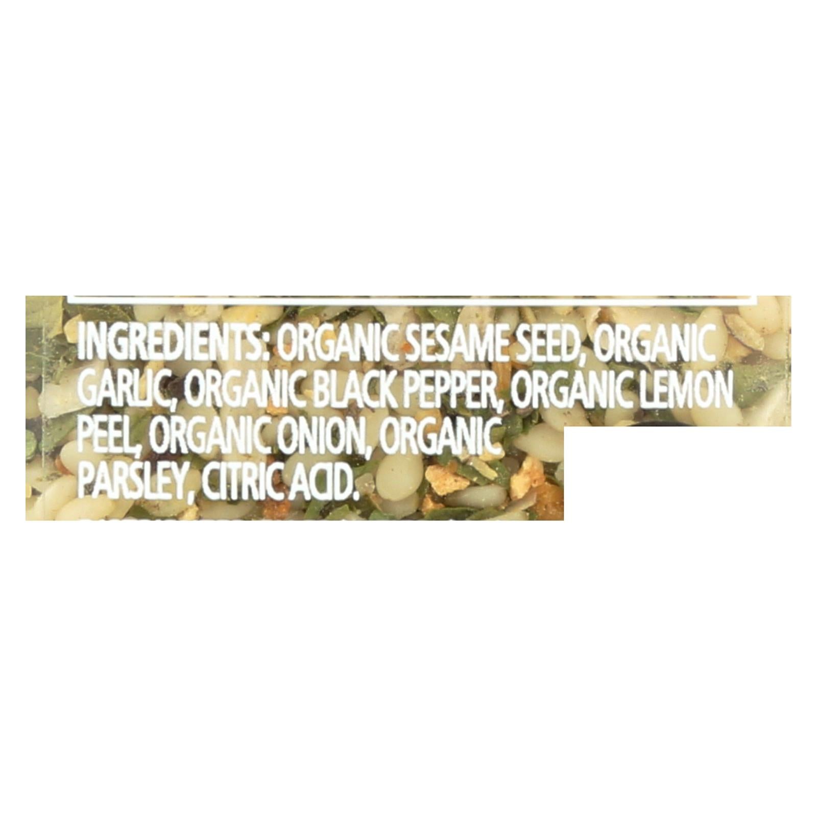 Simply Organic - Garlic and Herb Organic - Case of 6 - 3.10 Ounces