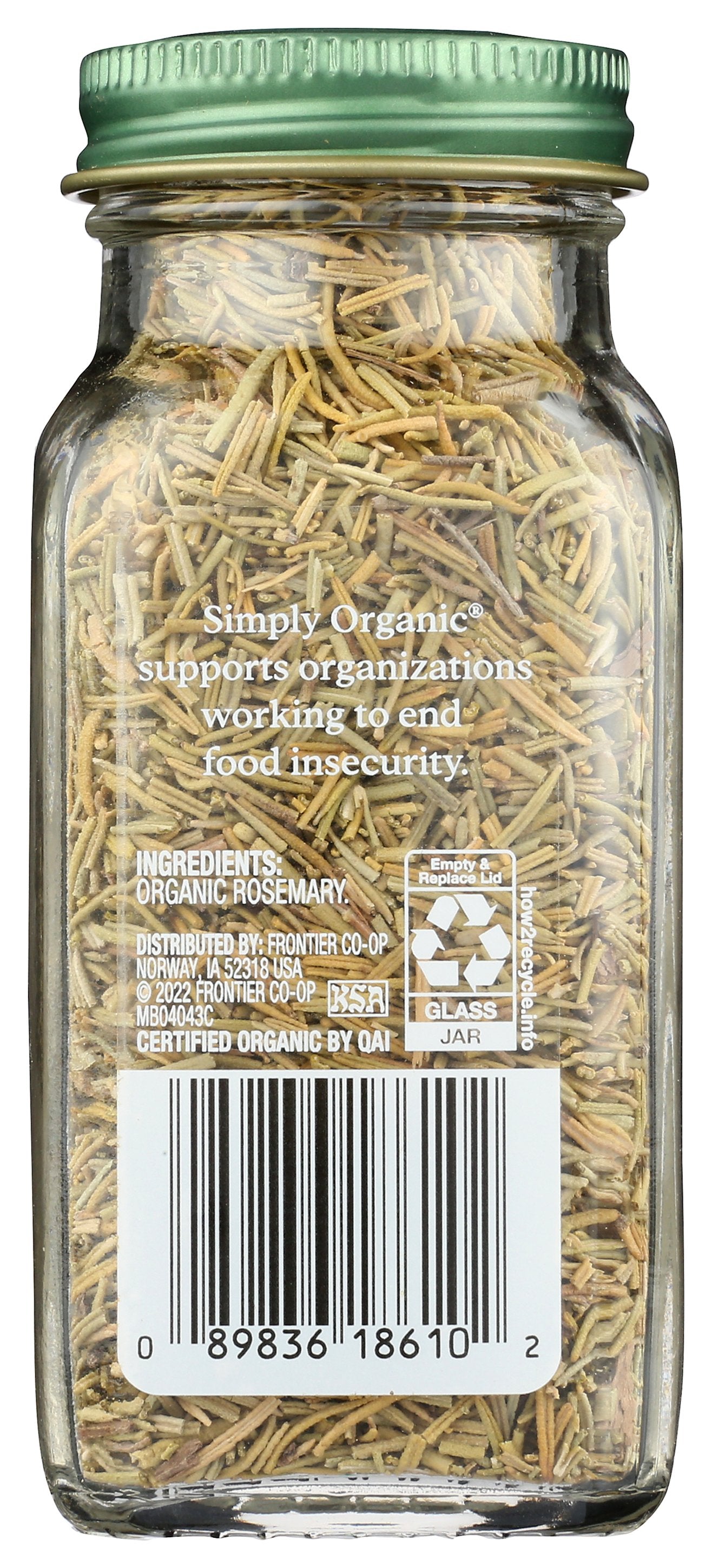 SIMPLY ORGANIC BTL ROSEMRY LEAF