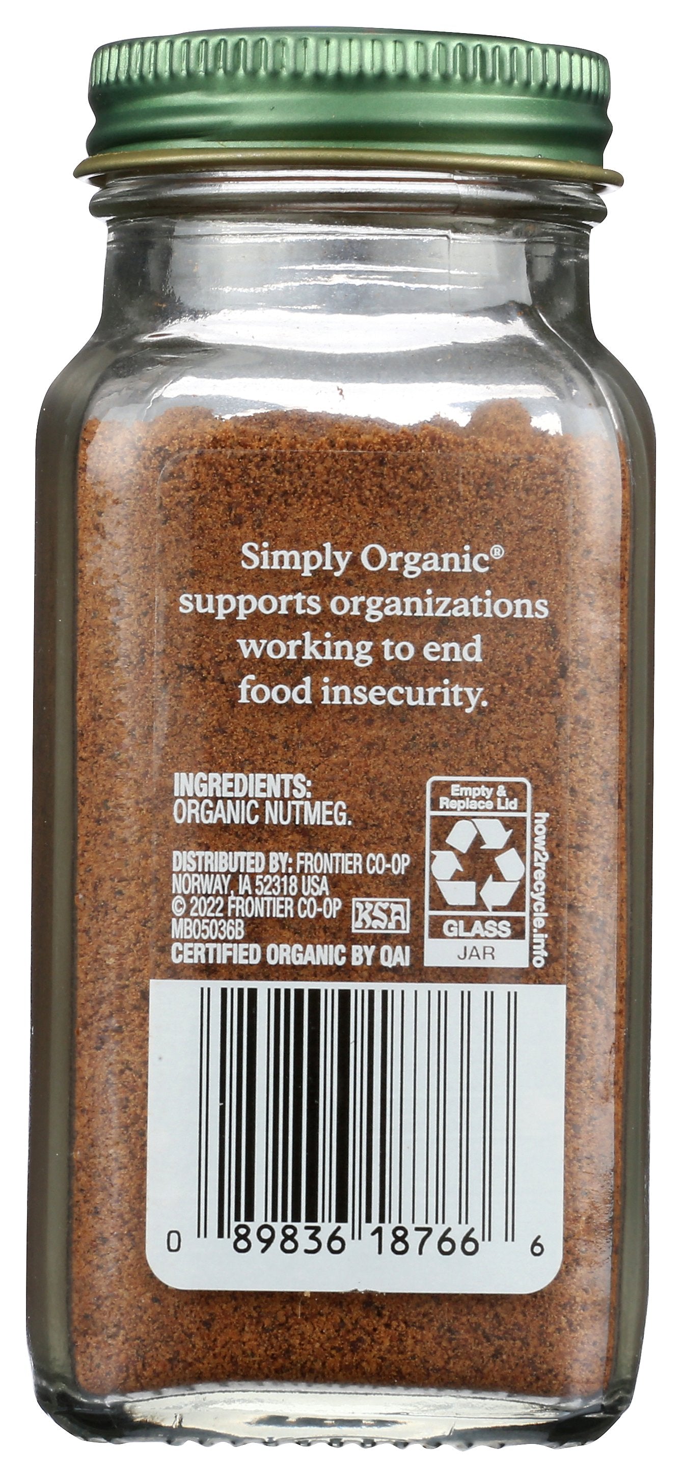 SIMPLY ORGANIC NUTMEG GRND