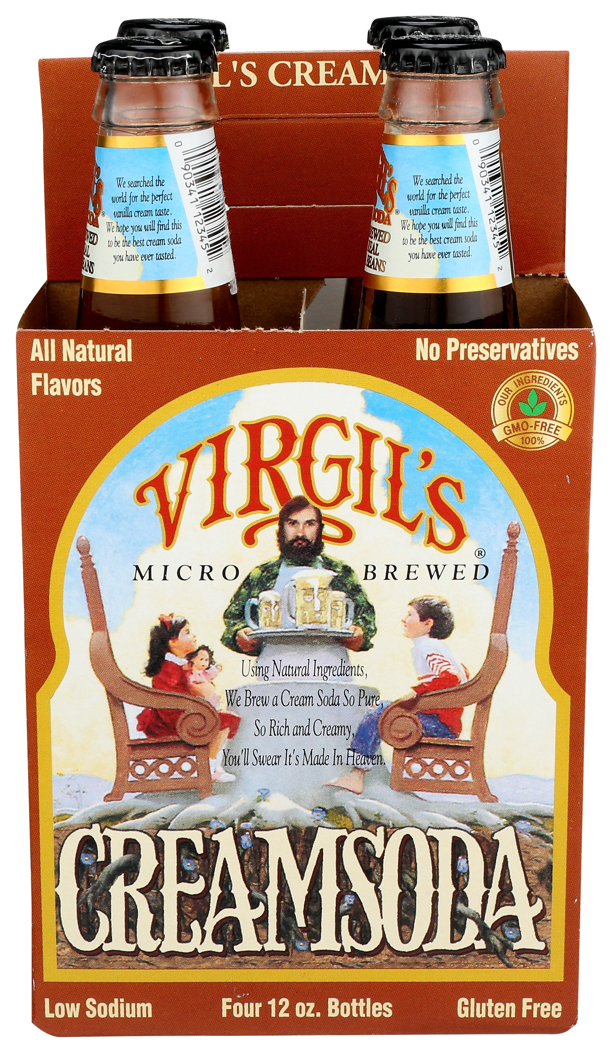 VIRGILS SODA CREAM 4PK