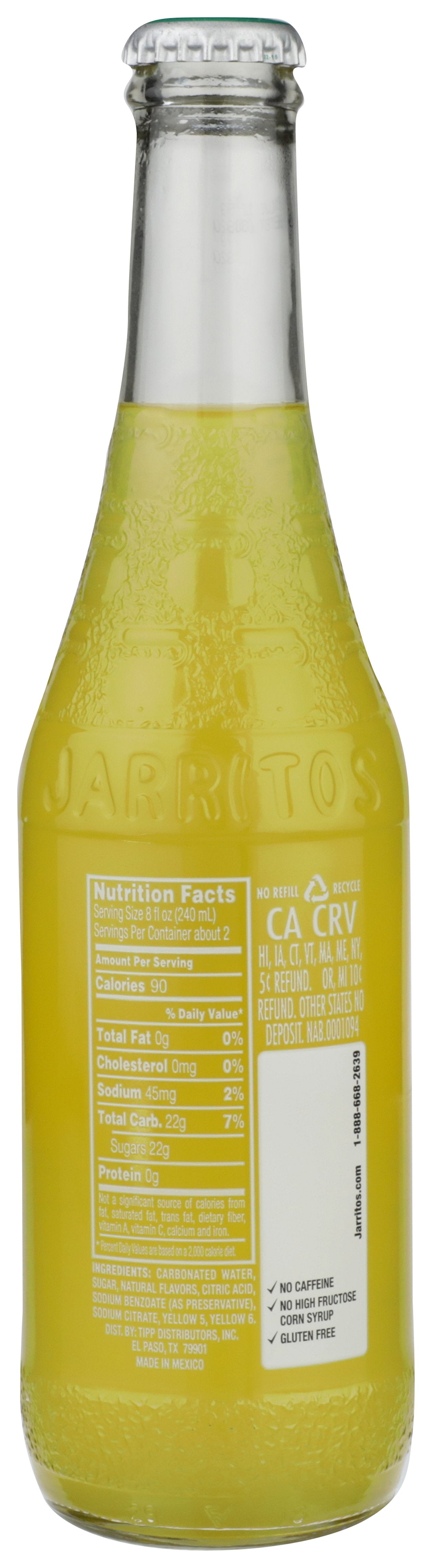JARRITOS BEV PINEAPPLE 4PK - Case of 6