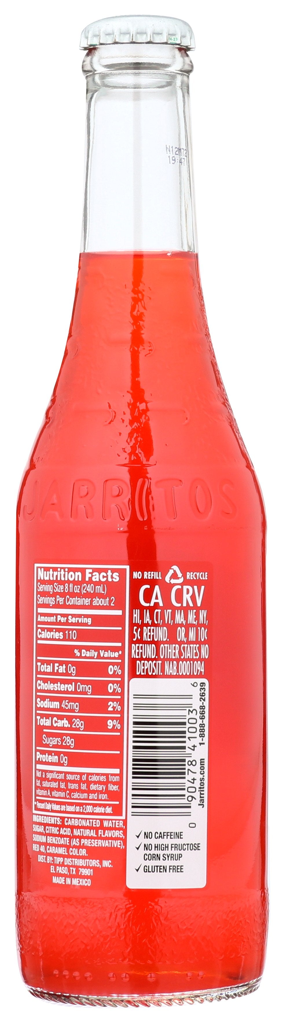 JARRITOS SODA FRUIT PUNCH - Case of 24