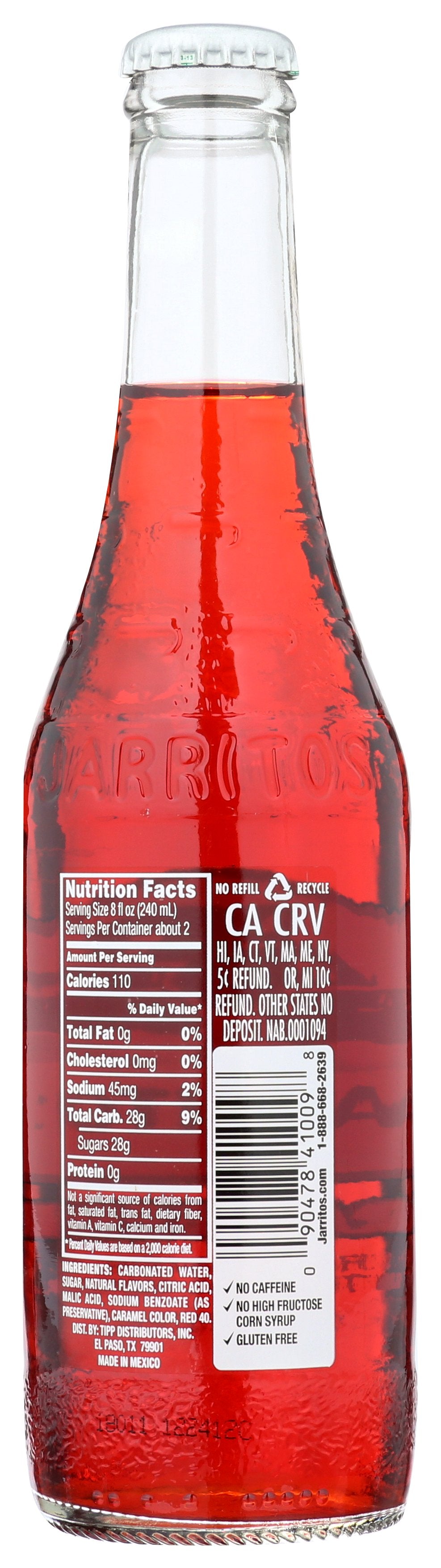 JARRITOS SODA STRAWBERRY - Case of 24