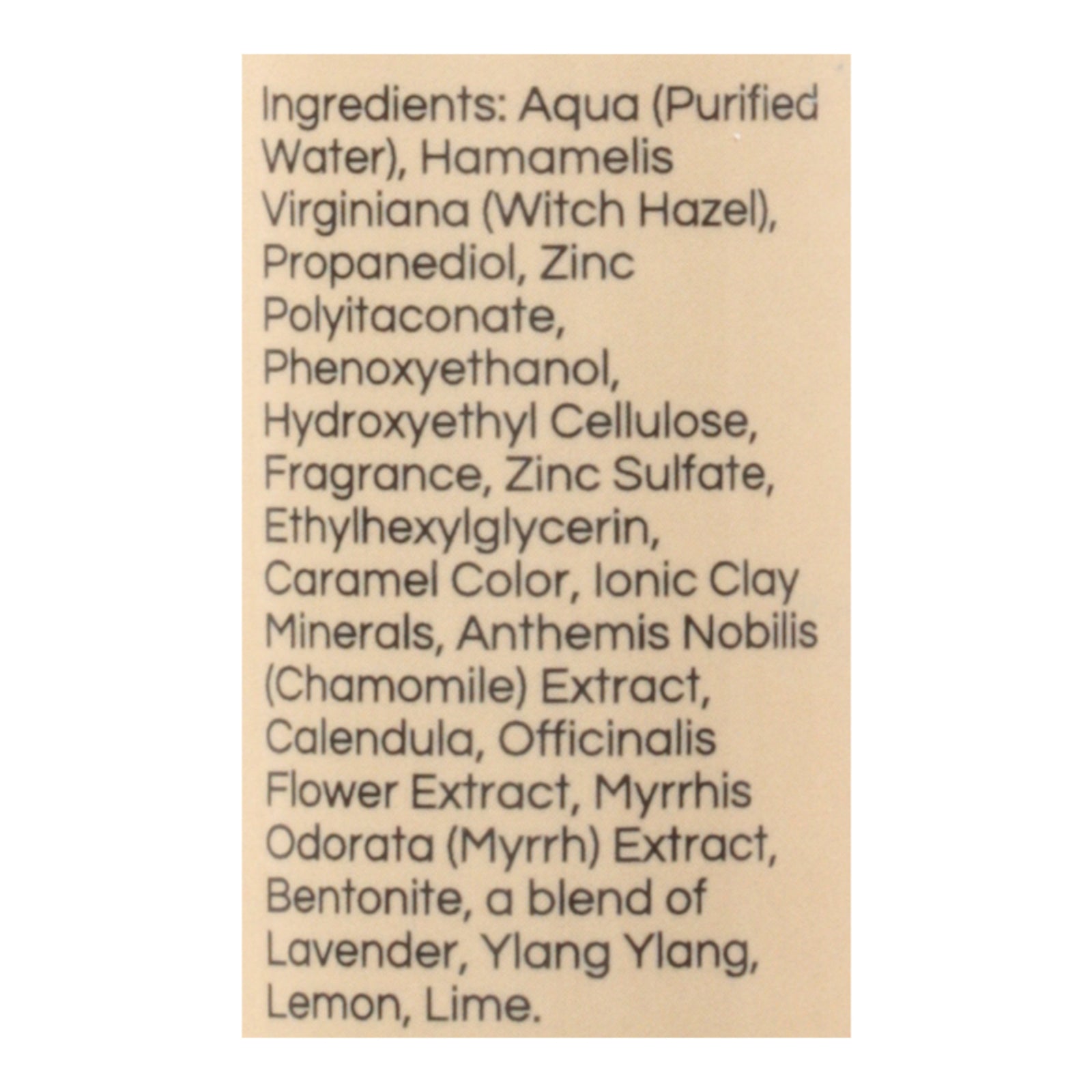 Zion Health Clay Dry Natural Deodorant - 3 Oz