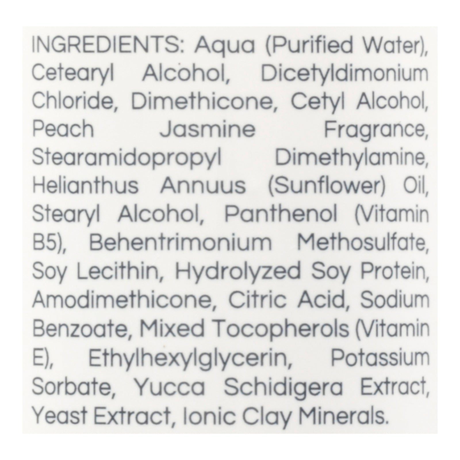 Zion Health Adama Clay Minerals Conditioner Peach Jasmine - 16 Fl Oz