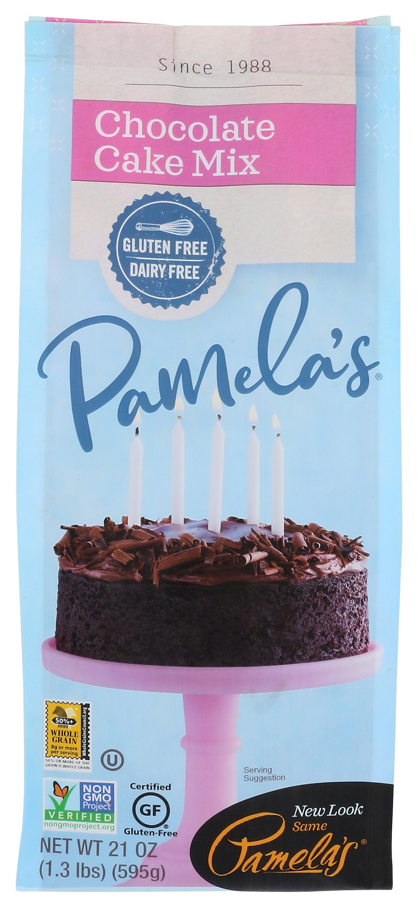 PAMELAS MIX CAKE LUCIOUS CHOC WF - Case of 6