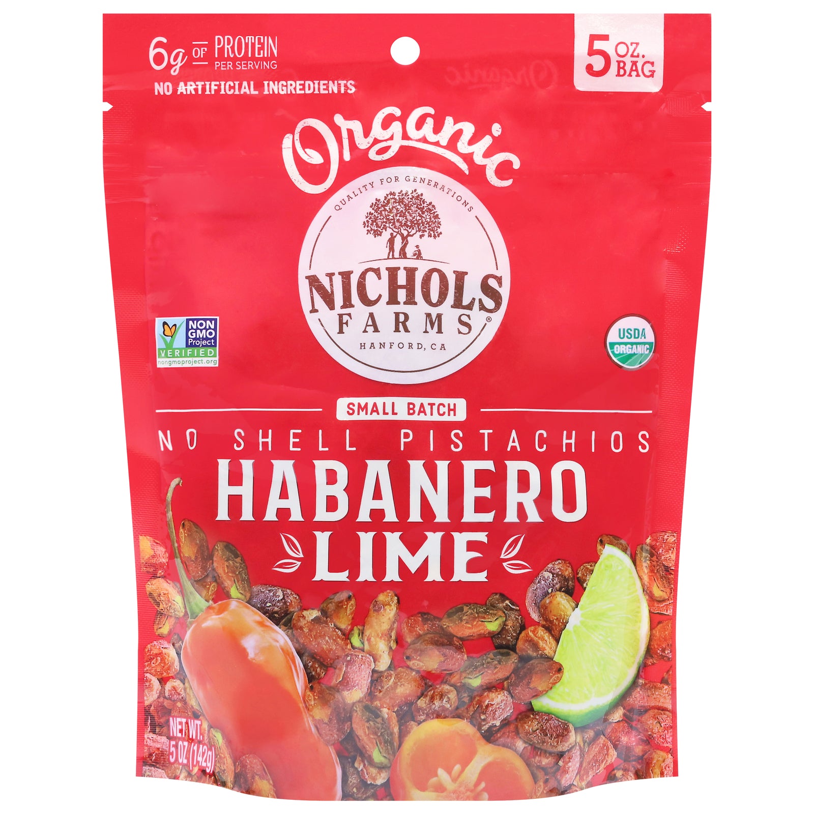 Nichols Farms - Pstch Og2 Hbnro Lm No Shl - CS of 12-5 OZ