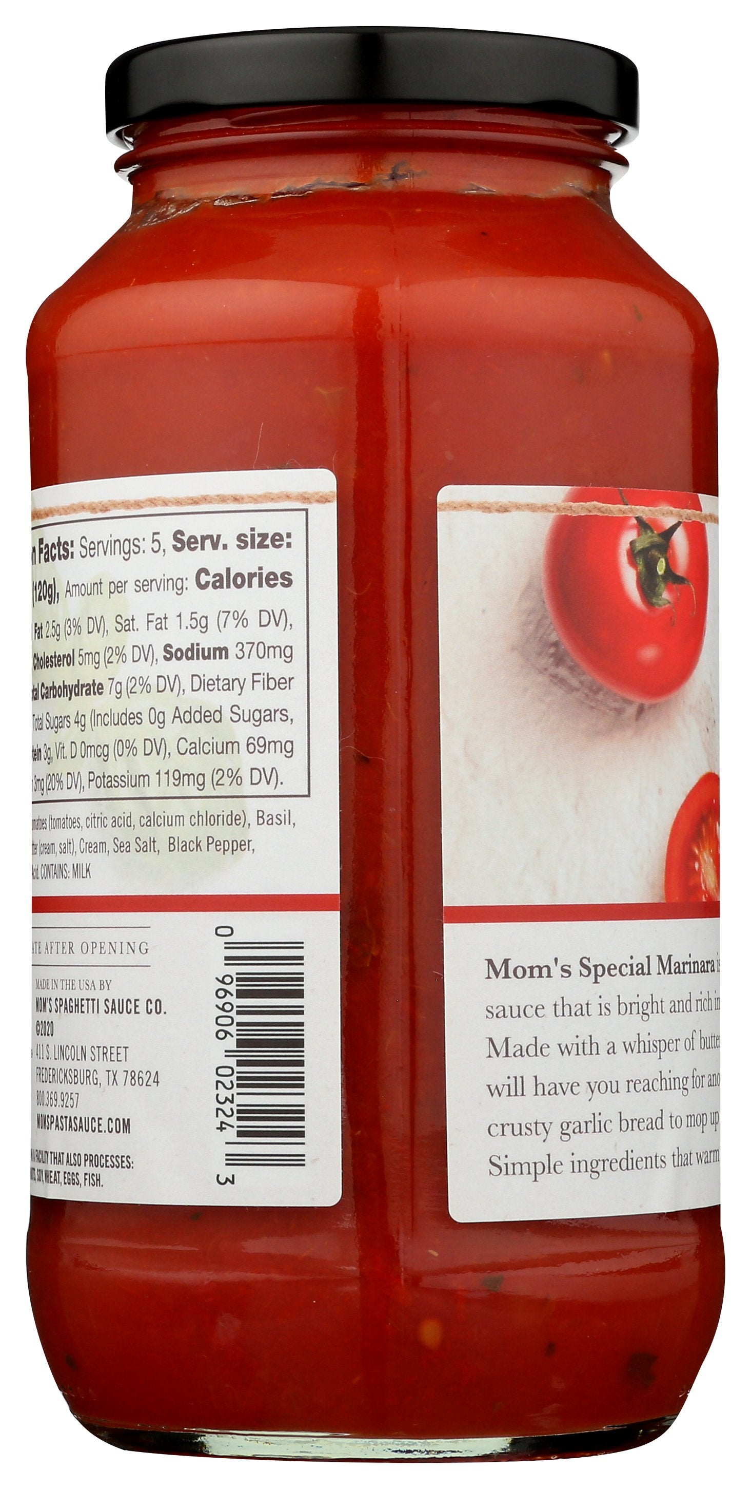 MOMS SAUCE PSTA SPEC MARINARA - Case of 6