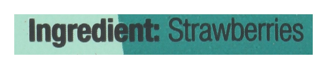 CRISPY GREEN STRAWBERRY DRIED SNGL SRV - Case of 12