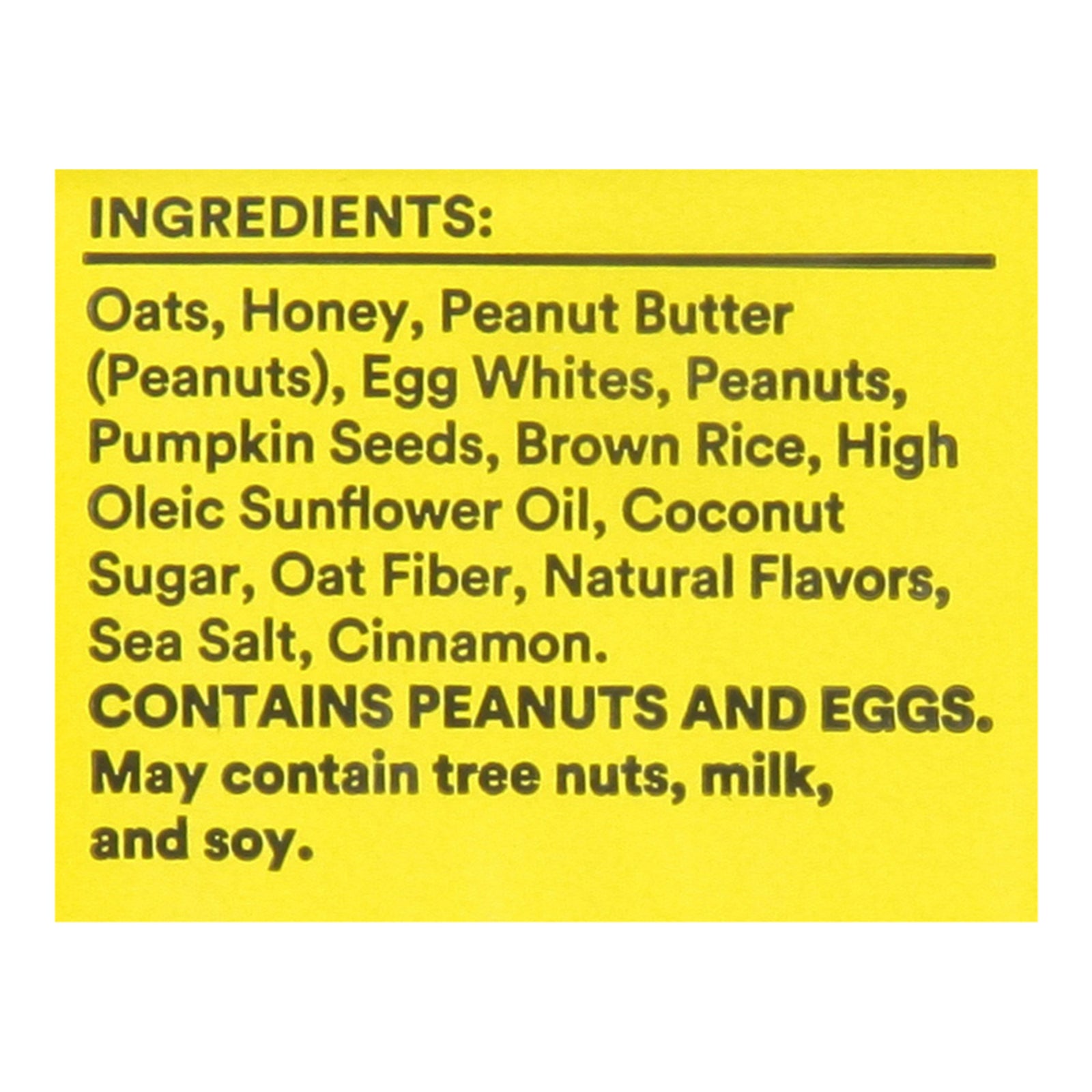 Rxbar - Bar Am Honey Cinnamon Peanut Butter - Case of 12 - 1.9 Ounces