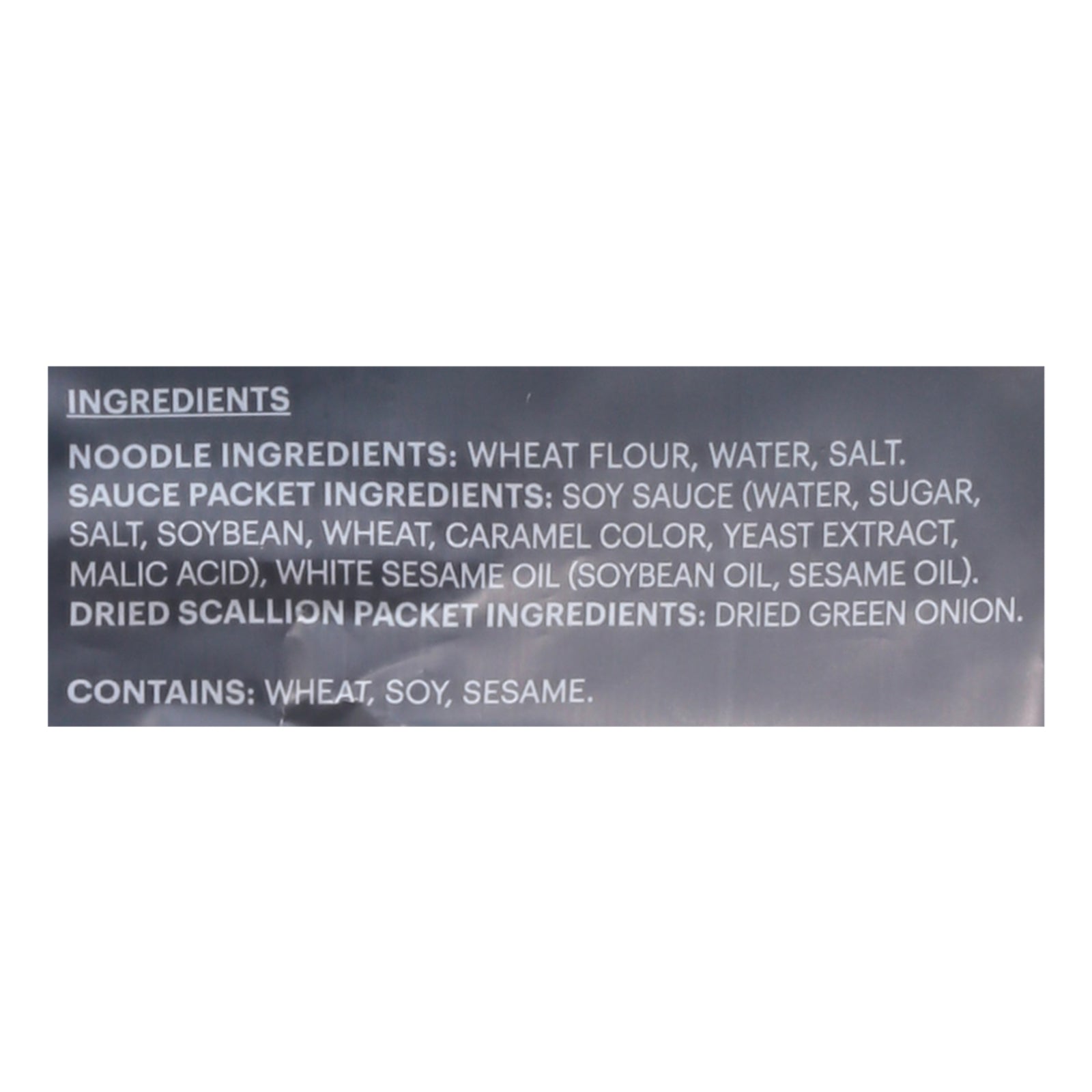 Momofuku - Noodles Soy And Scallions - Case of 10-16.93 OZ
