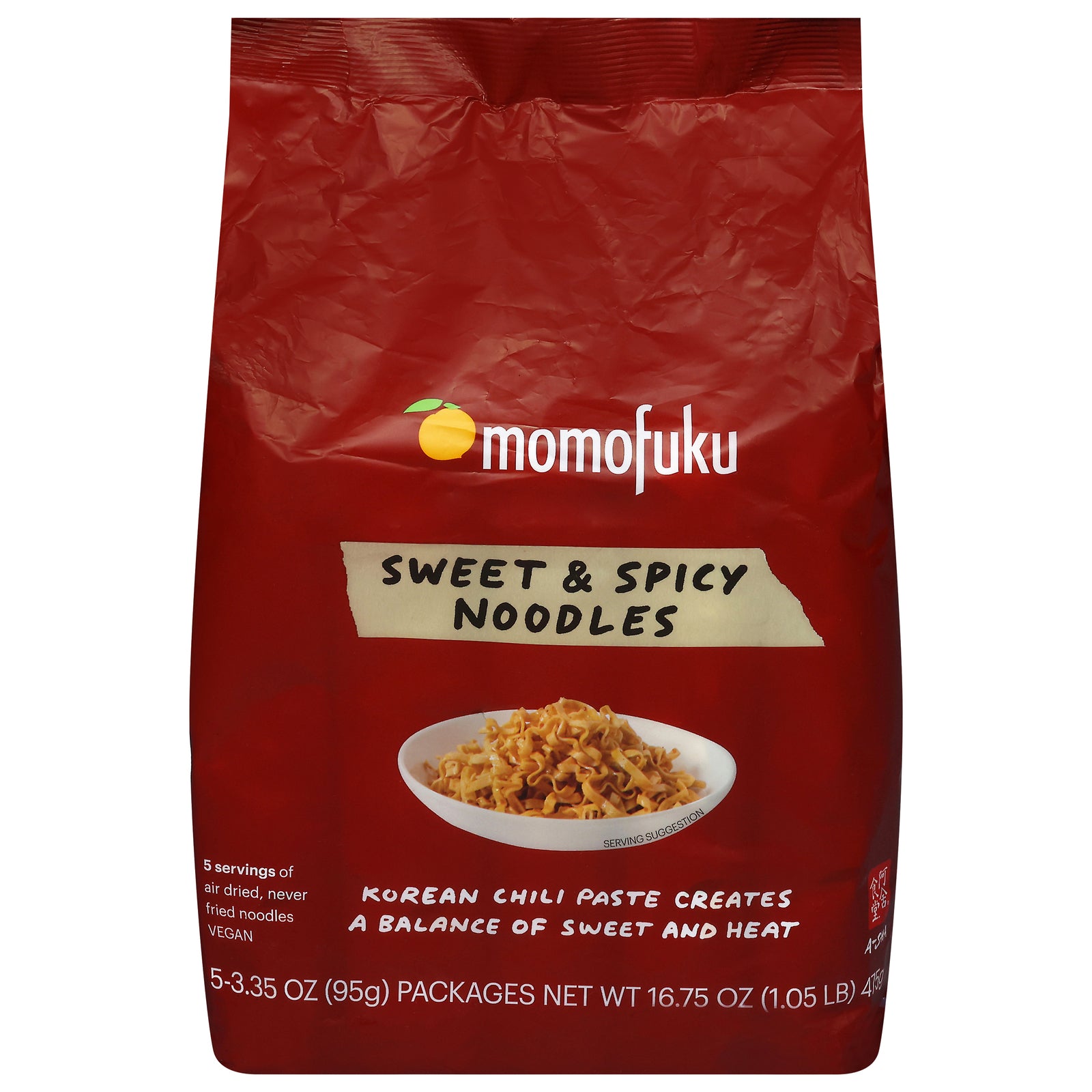 Momofuku - Noodles Sweet Spicy - CS of 10-16.75 OZ