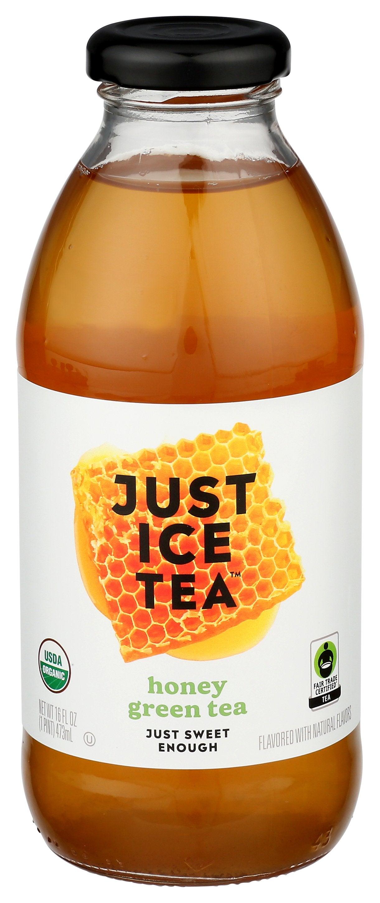 JUST ICE TEA TEA HON GRN ORG - Case of 12