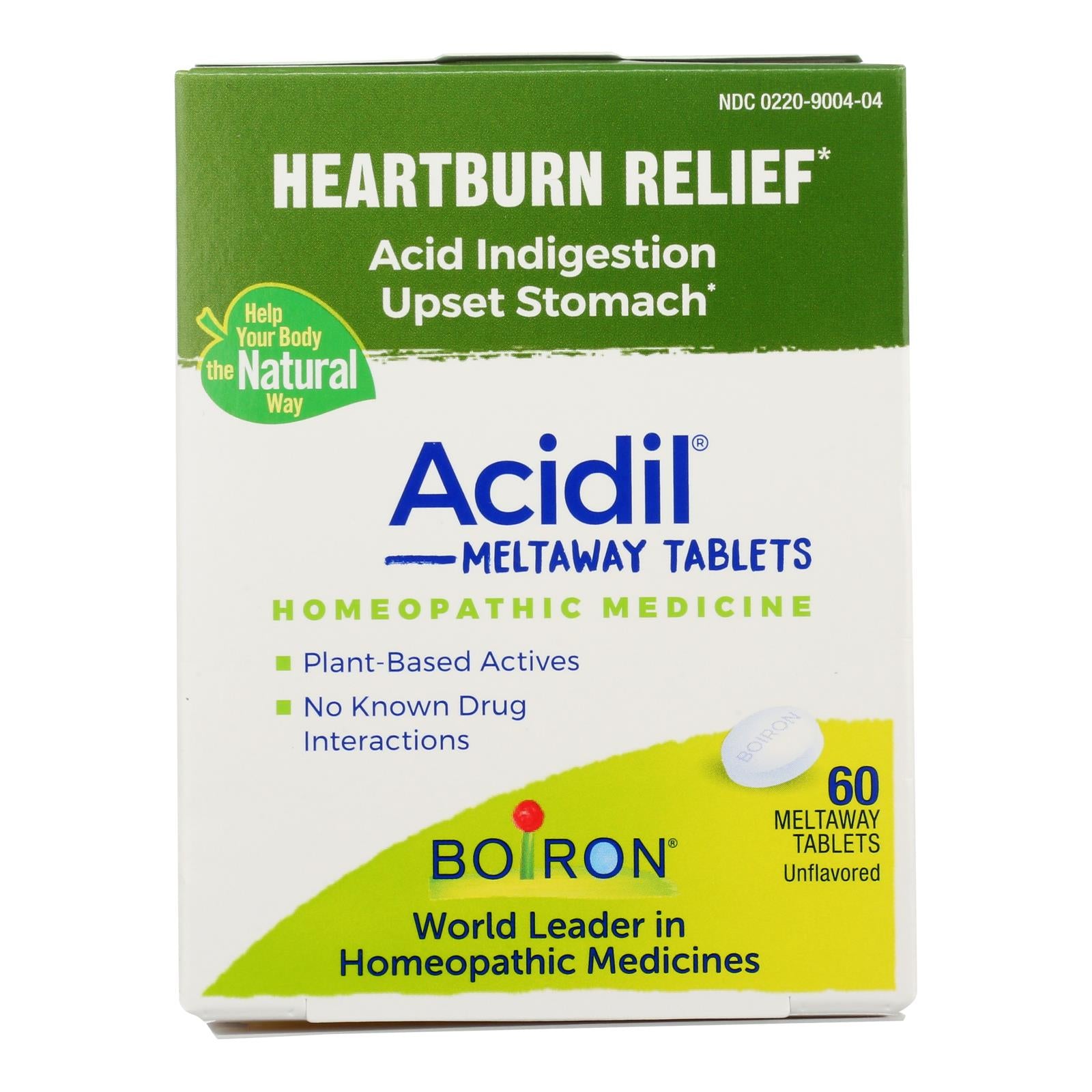 Boiron - Acidil - 60 Tablets