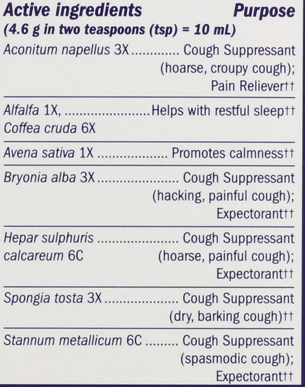 NATURES WAY B&T SYRUP COUGH & BRNCHL 8OZ N - Case of 3