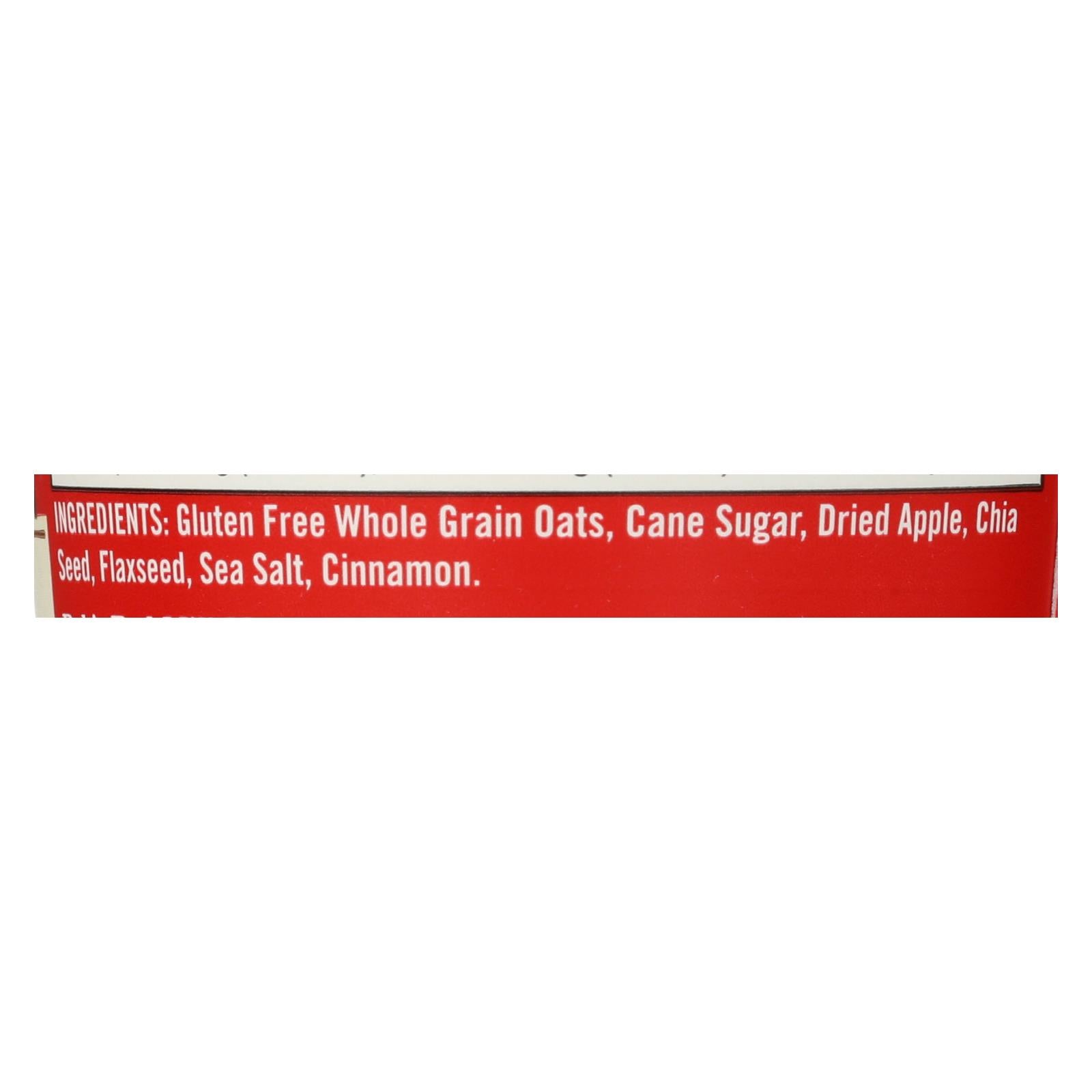 Bob's Red Mill Apple Cinnamon Oatmeal Cup, GF, 2.36oz, 12-Pack
