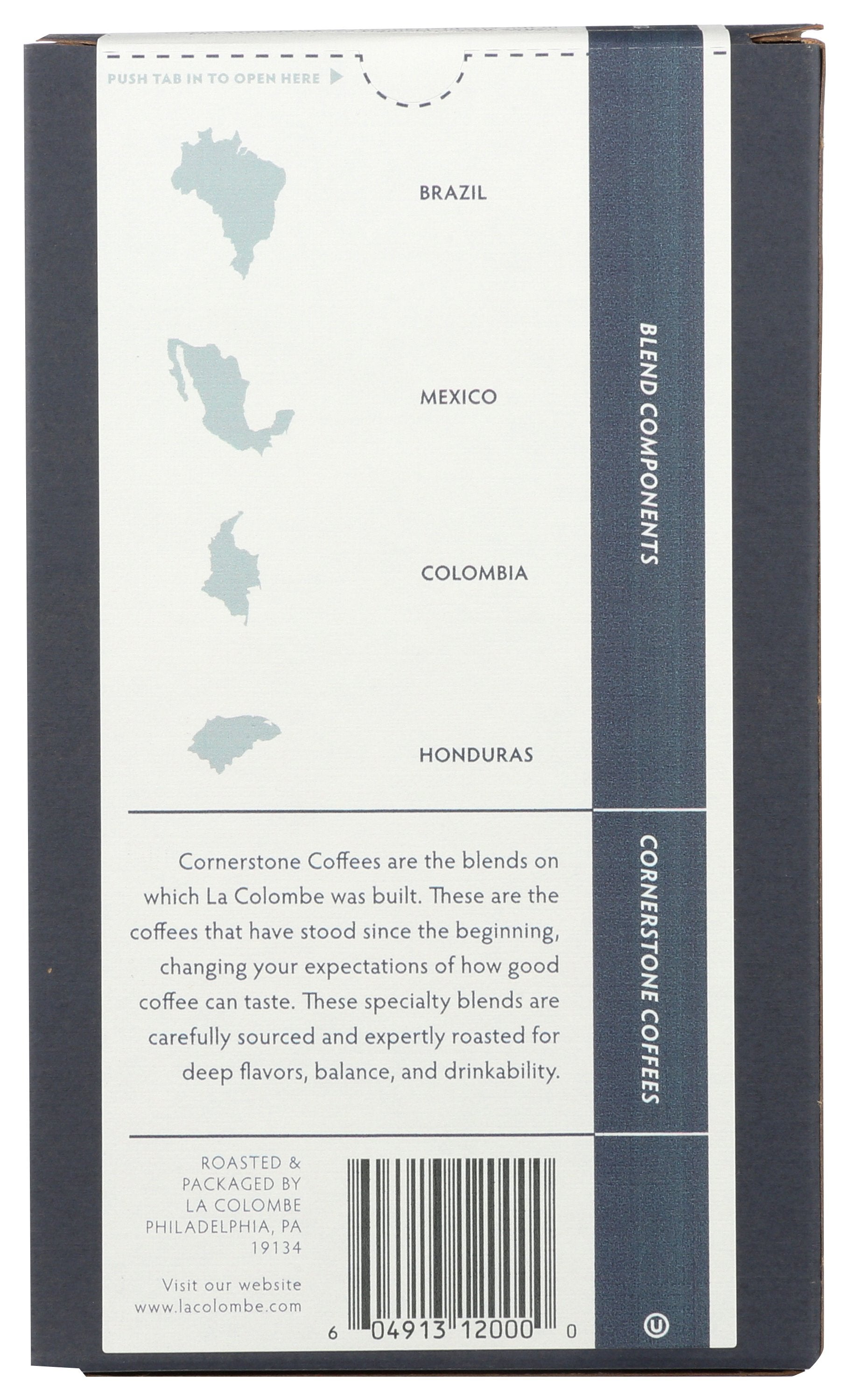LA COLOMBE COFFEE WHL BEAN CORSICA - Case of 4