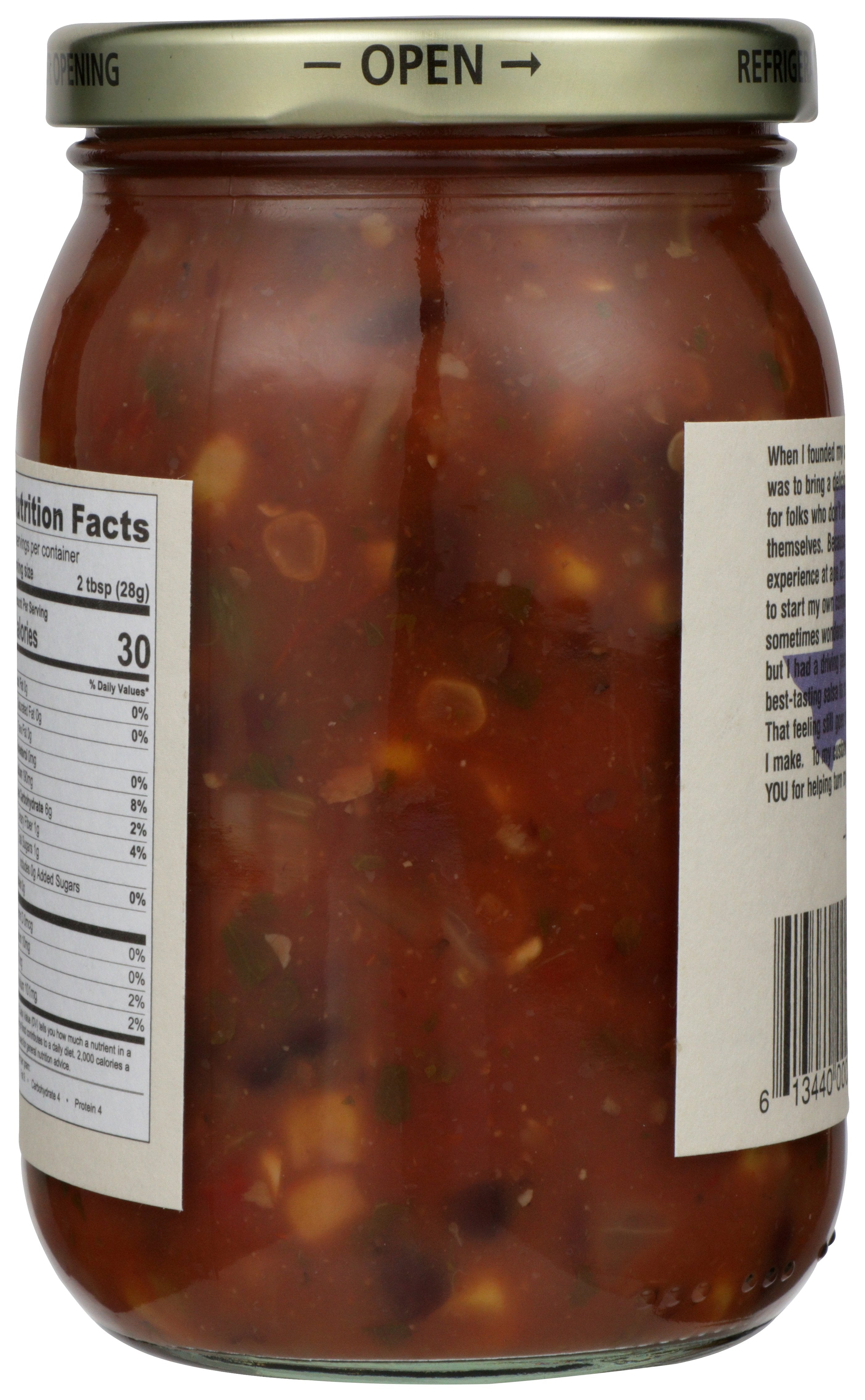 CLINTS SALSA BLK BEAN & CORN - Case of 6