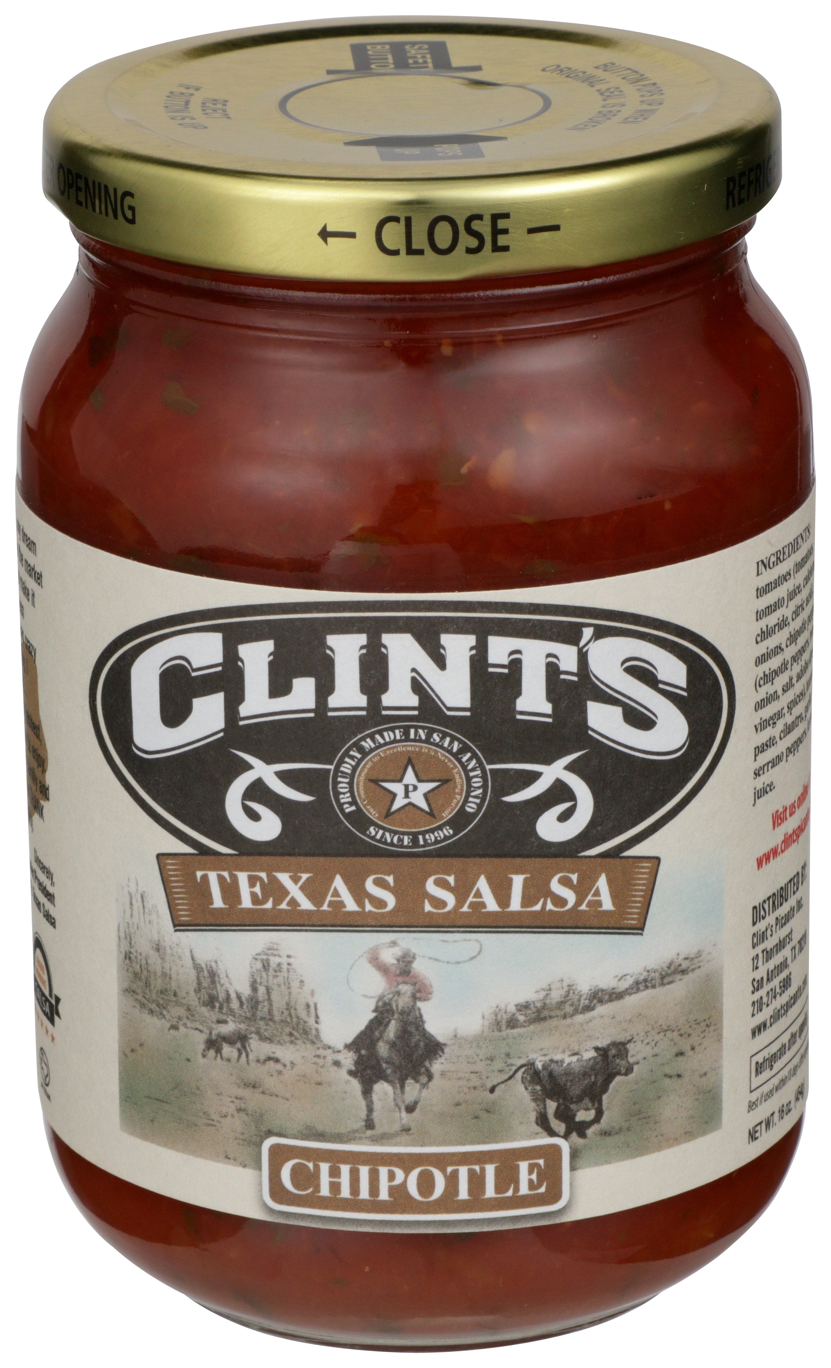 CLINTS SALSA CHIPOTLE - Case of 6