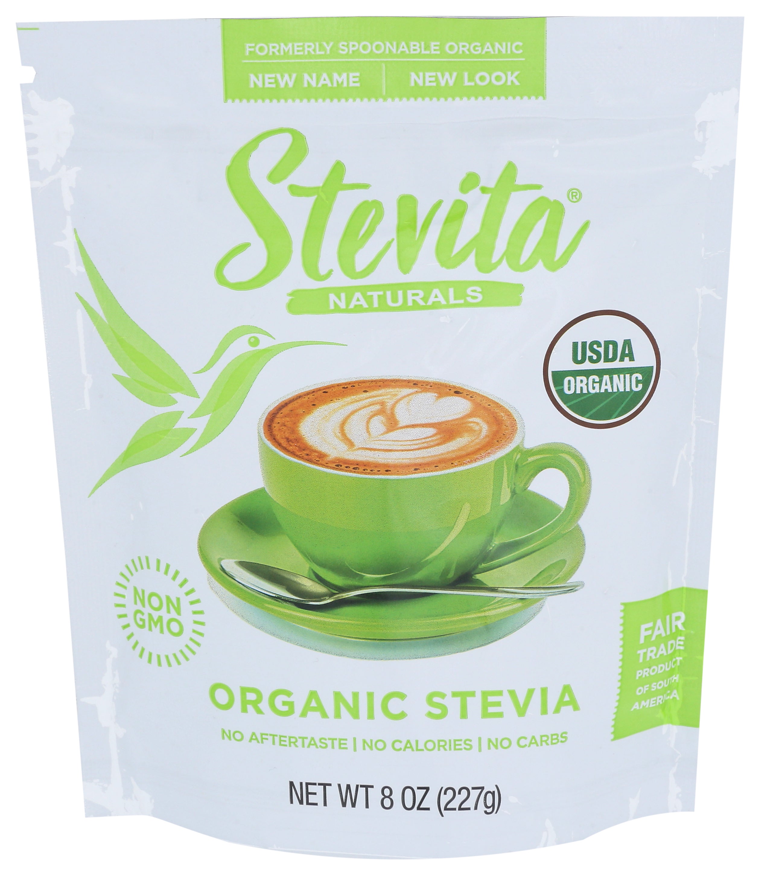 Stevita Stevia Spoonable Pouch Organic - Pack of 12 - 8 oz
