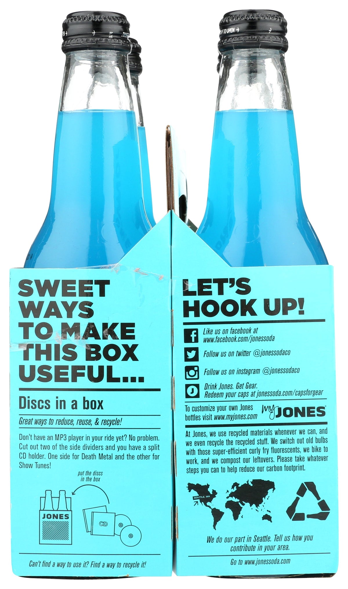 JONES SODA 4PK BERRY LEMONADE - Case of 6