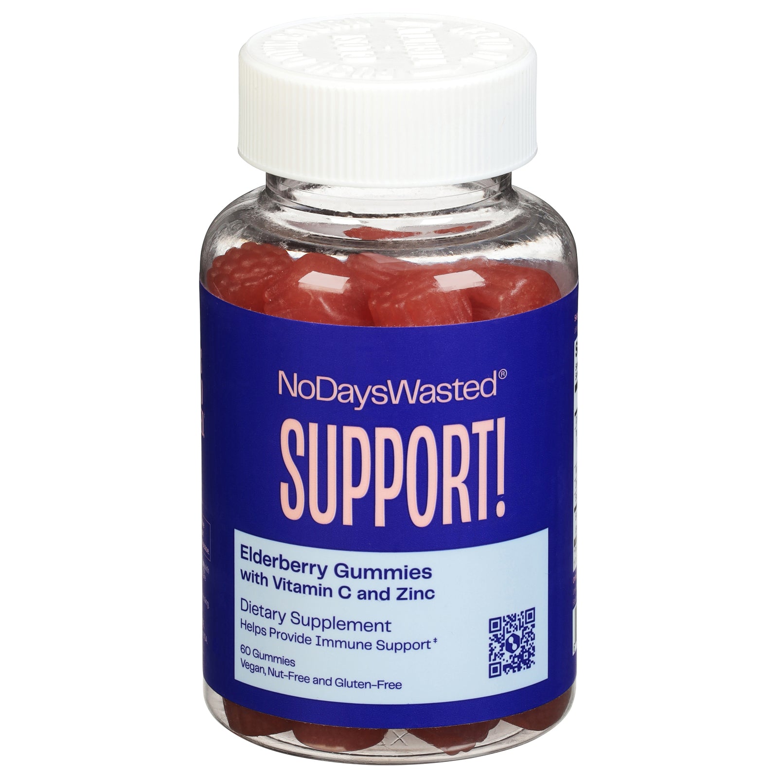 No Days Wasted - Gummy Support Elderberry - EA of 1-60 CT