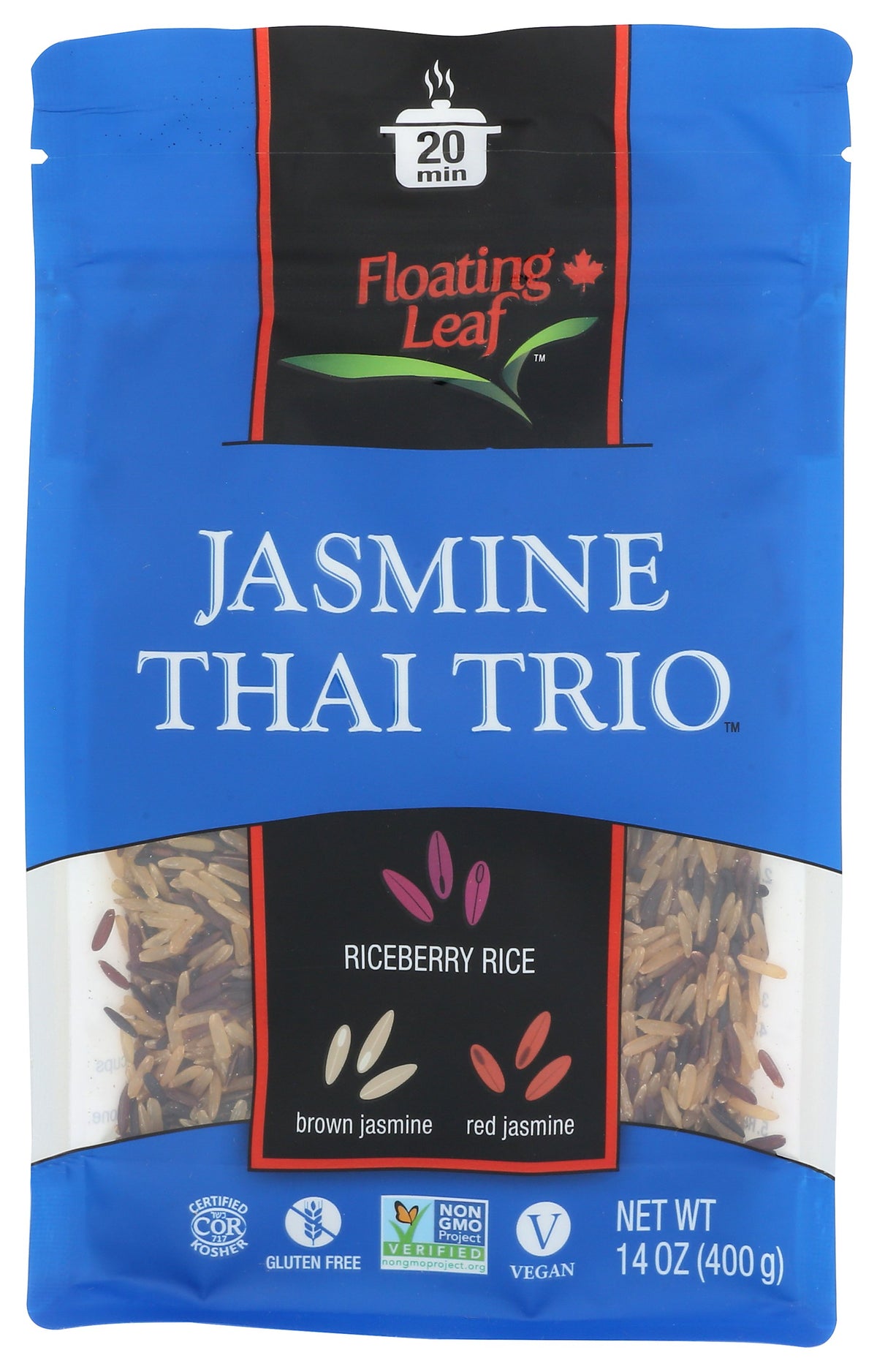 FLOATING LEAF RICE JASMINE TRIO - Case of 6