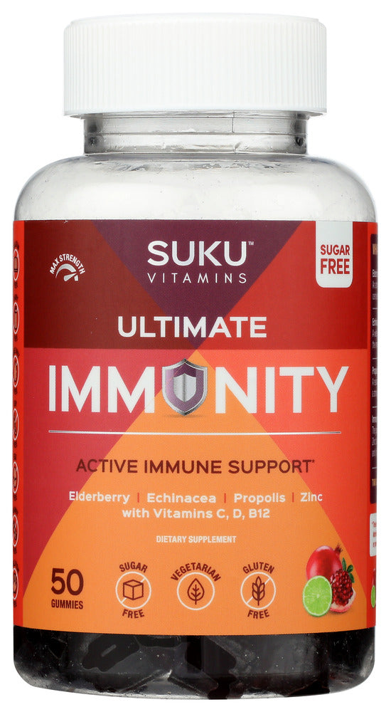 Suku Vitamins Ultimate Immunity Gummies - 50pc