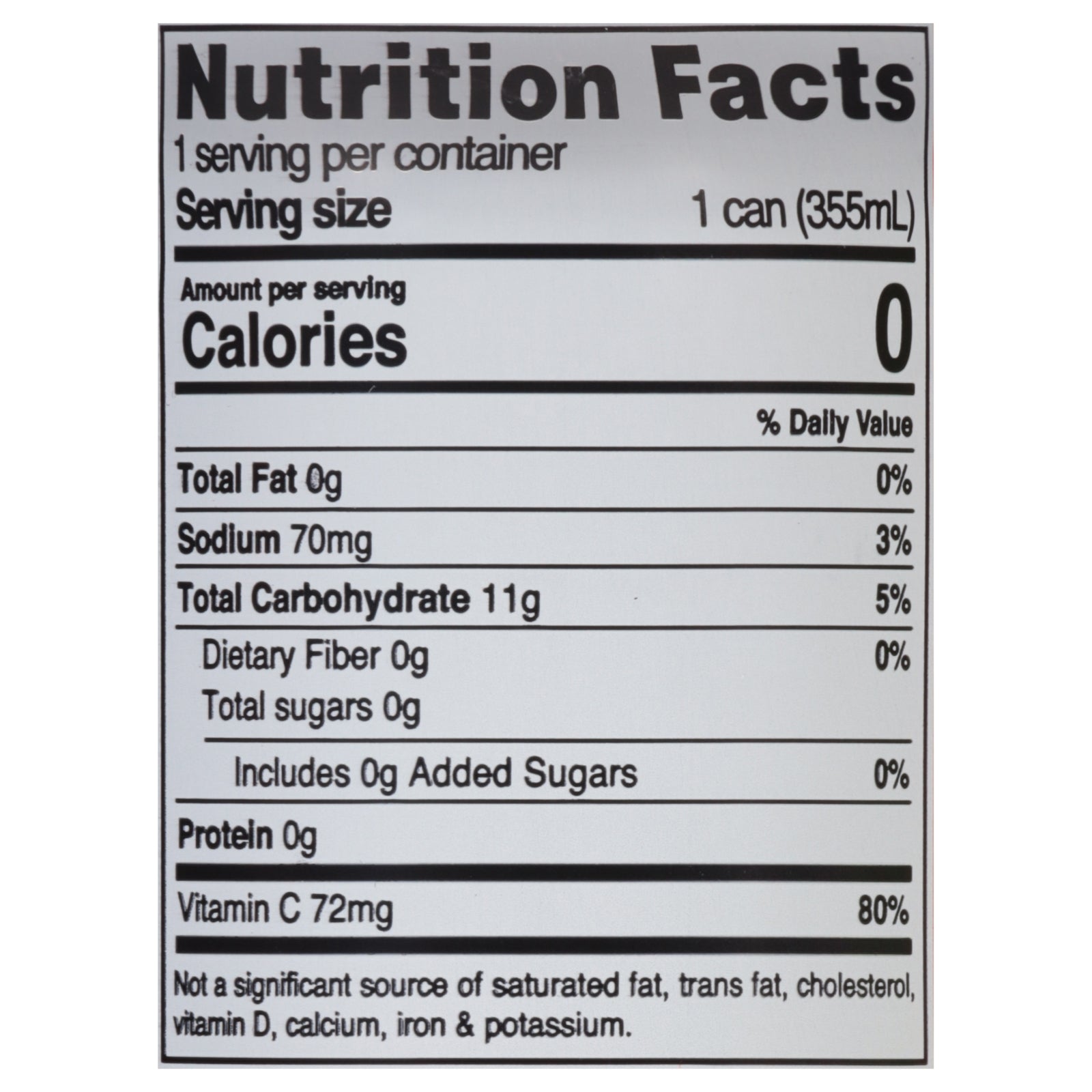 Cove Soda - Soda Classic Cola - CS of 12-12 FZ