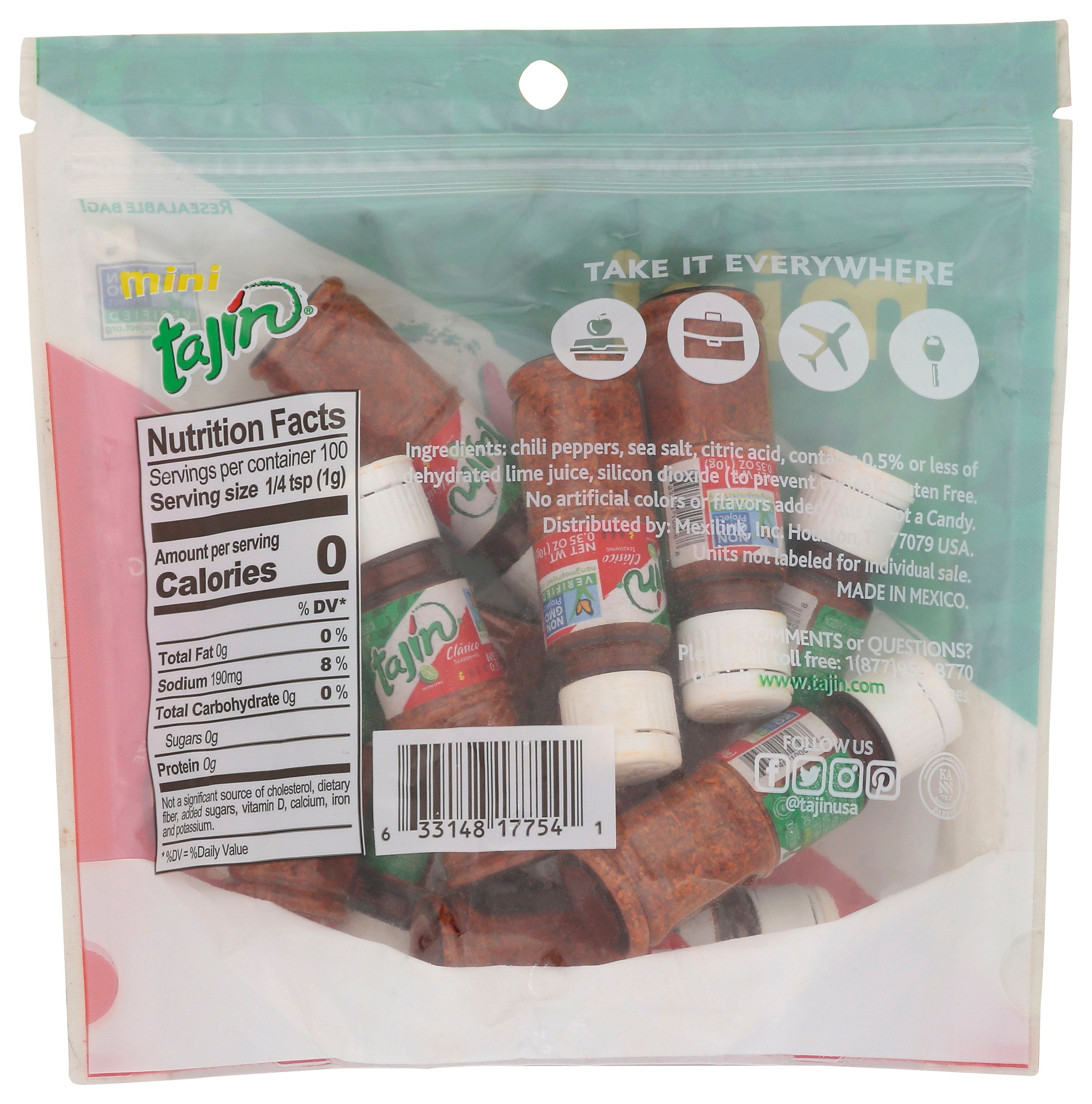 TAJIN TAJIN MINI POUCH 10 PC - Case of 8