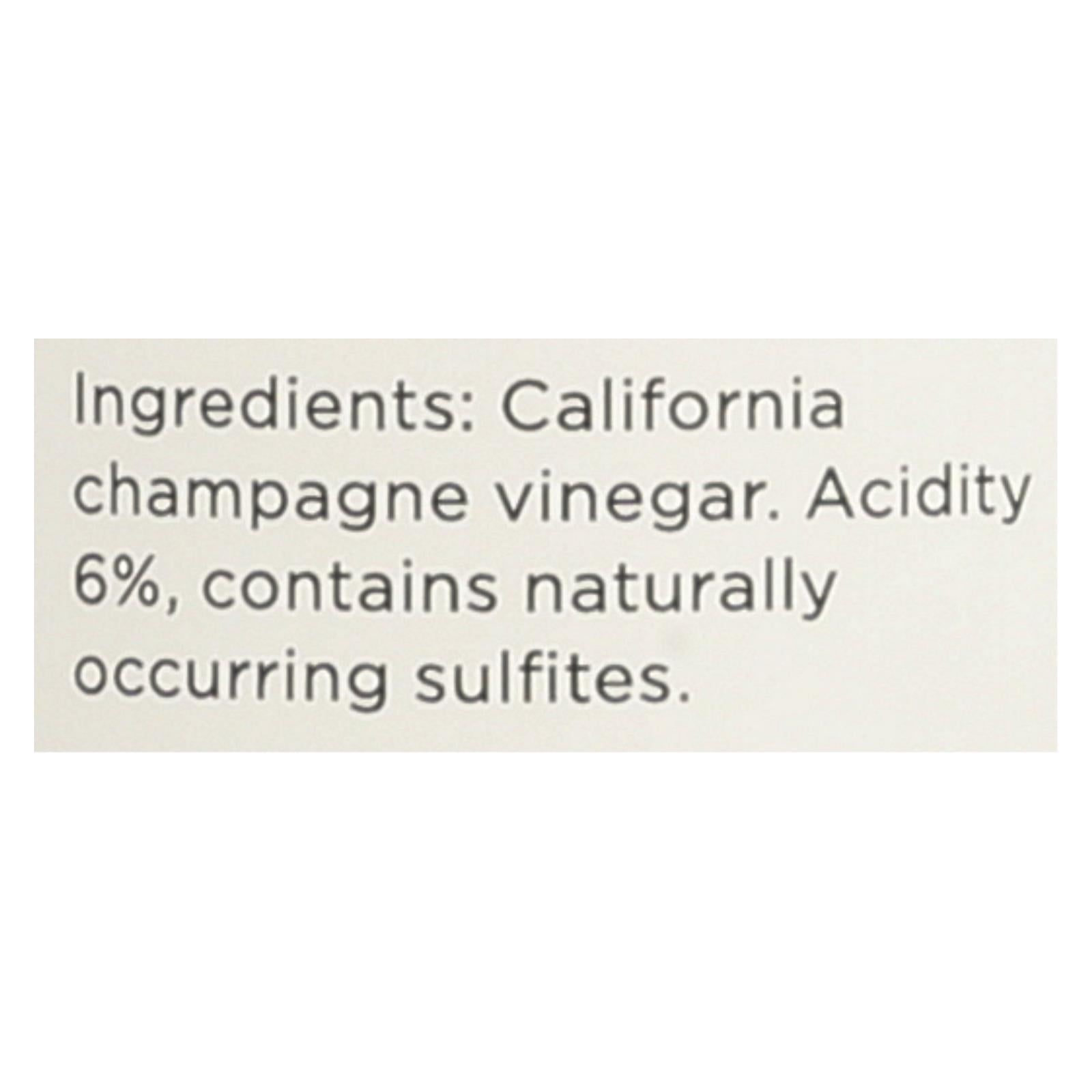 O Olive Oil - Vinegar Champagne - Case of 6 - 10.1 FZ